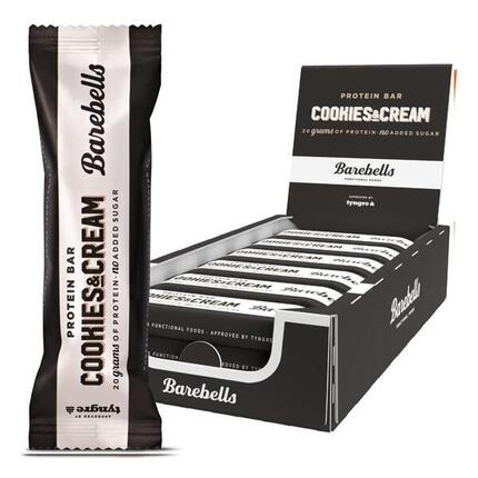 Barritas de Proteína Cookies & Cream (12x55g) Barebells
