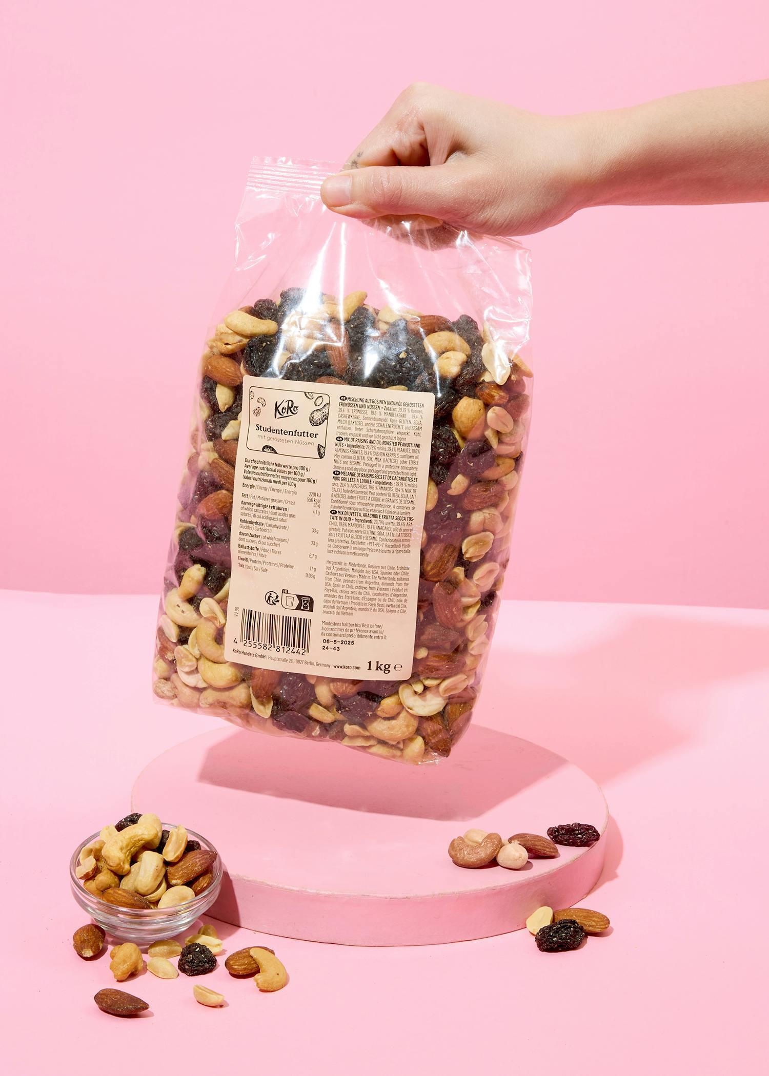 Student mix di frutta secca tostata | 1 kg 4/6