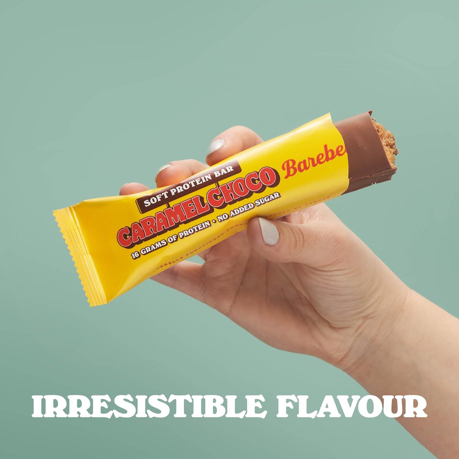 Barrita de Proteína Soft Sabor Caramel Choco 55g Barebells 3/4
