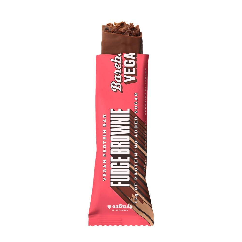 Barritas de Proteína Veganas Fudge Brownie (12x55g) Barebells 2/4