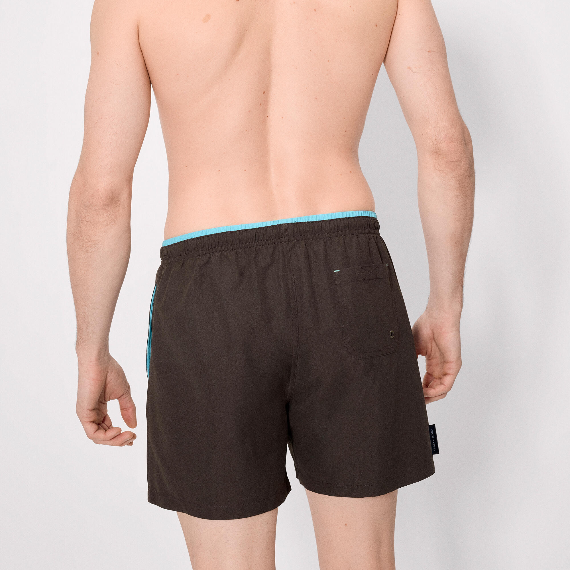 Bañador medio básico negro 2/5