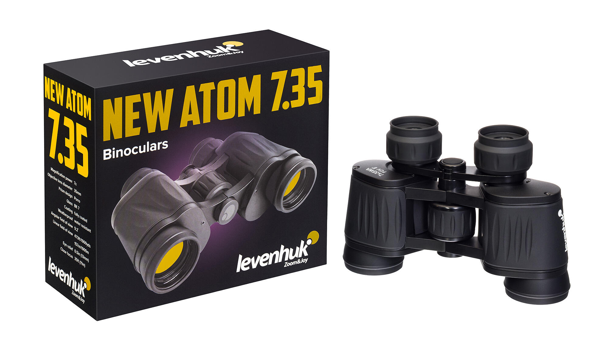 Jumelles Levenhuk New Atom 7x35 5/7