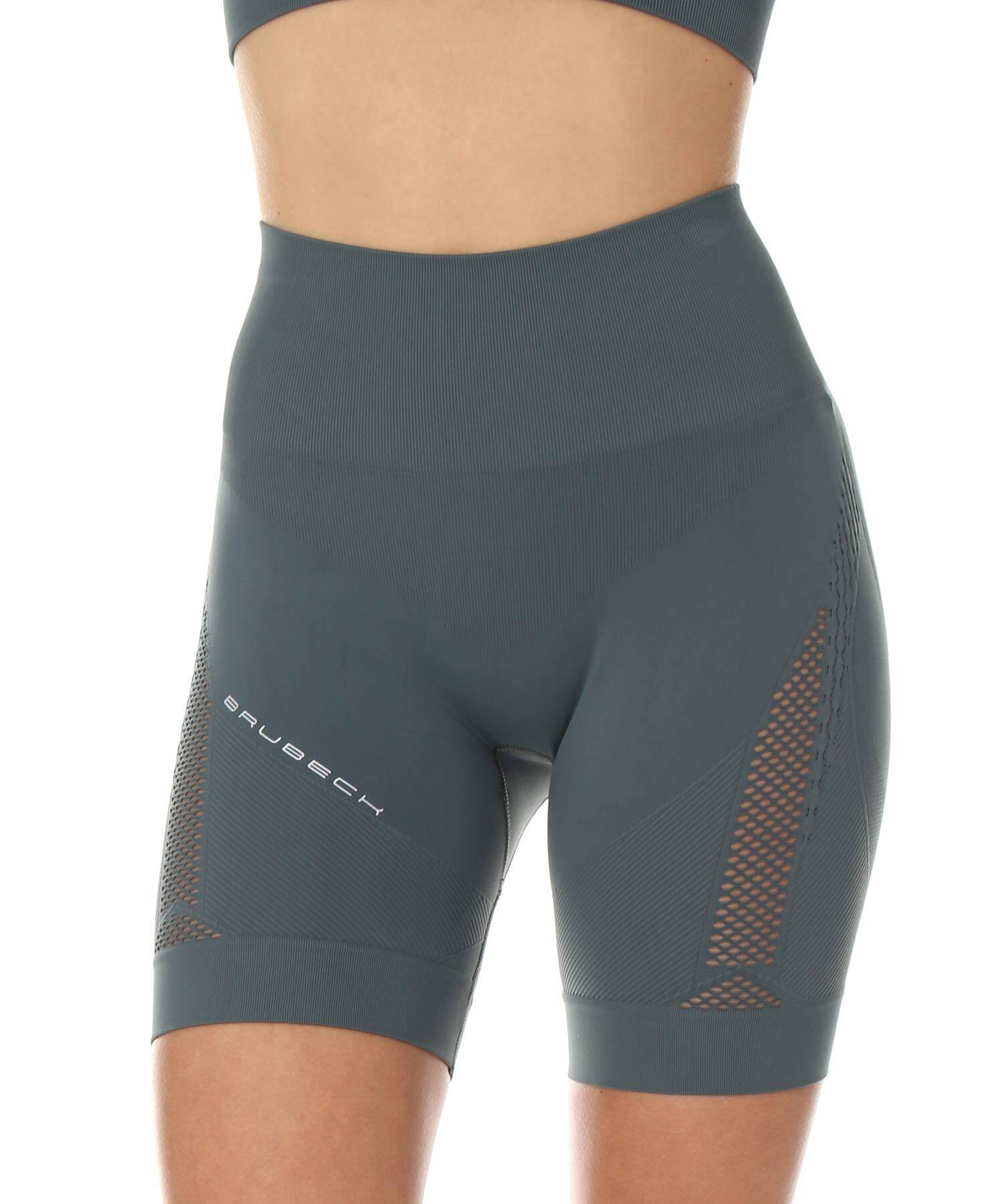 Legginsy damskie treningowe z któtką nogawką Brubeck GYM