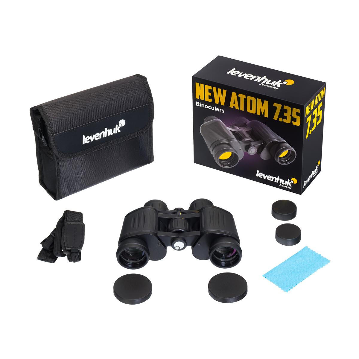 LEVENHUK Dalekohled - pozorování přírody - kompaktní, odolný, 7x35 - New Atom
