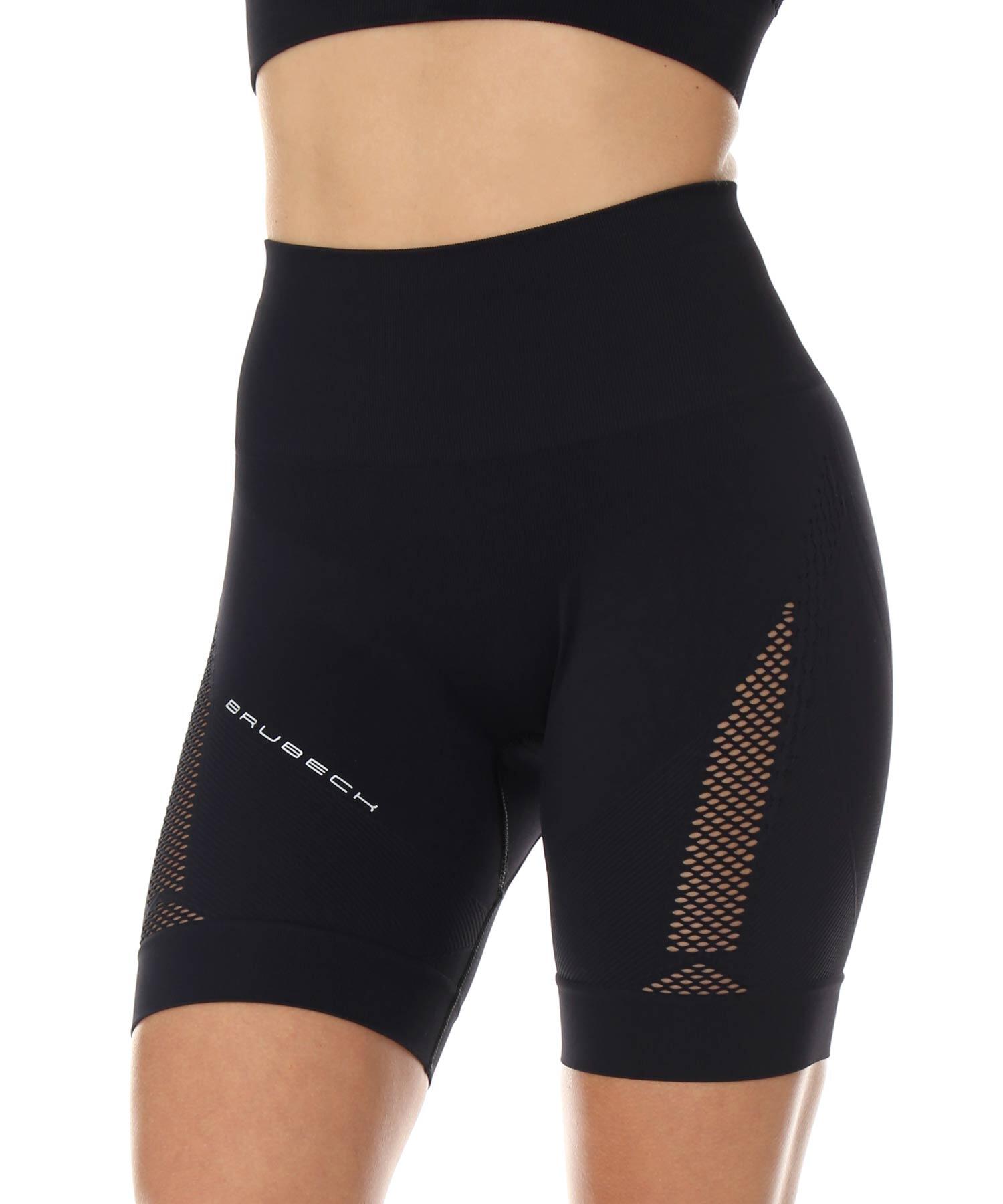 Legginsy damskie treningowe z któtką nogawką Brubeck GYM