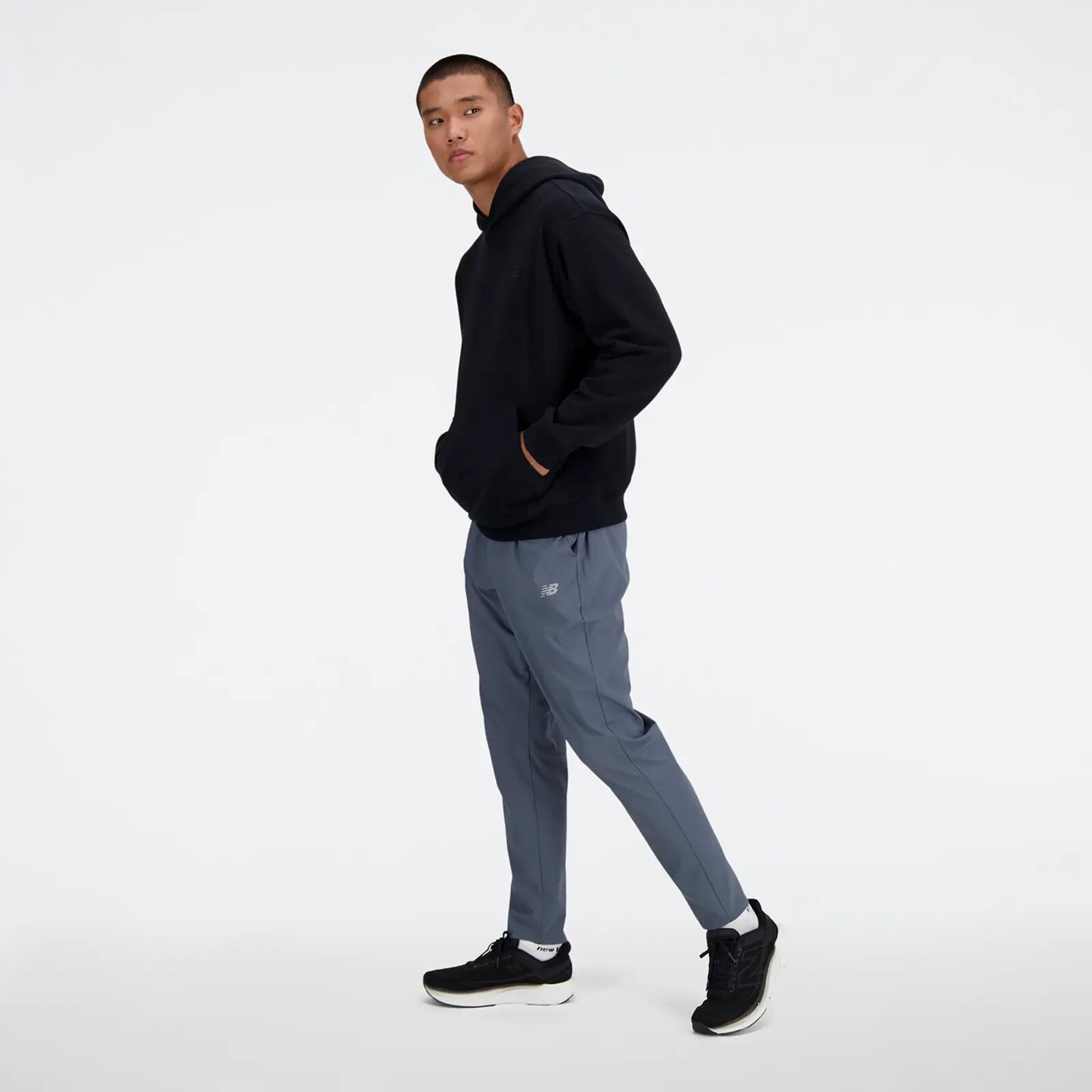 1282 New Balance AC Tapered Pant 29'' - leggings unisex da uomo Slate Grey 3/3