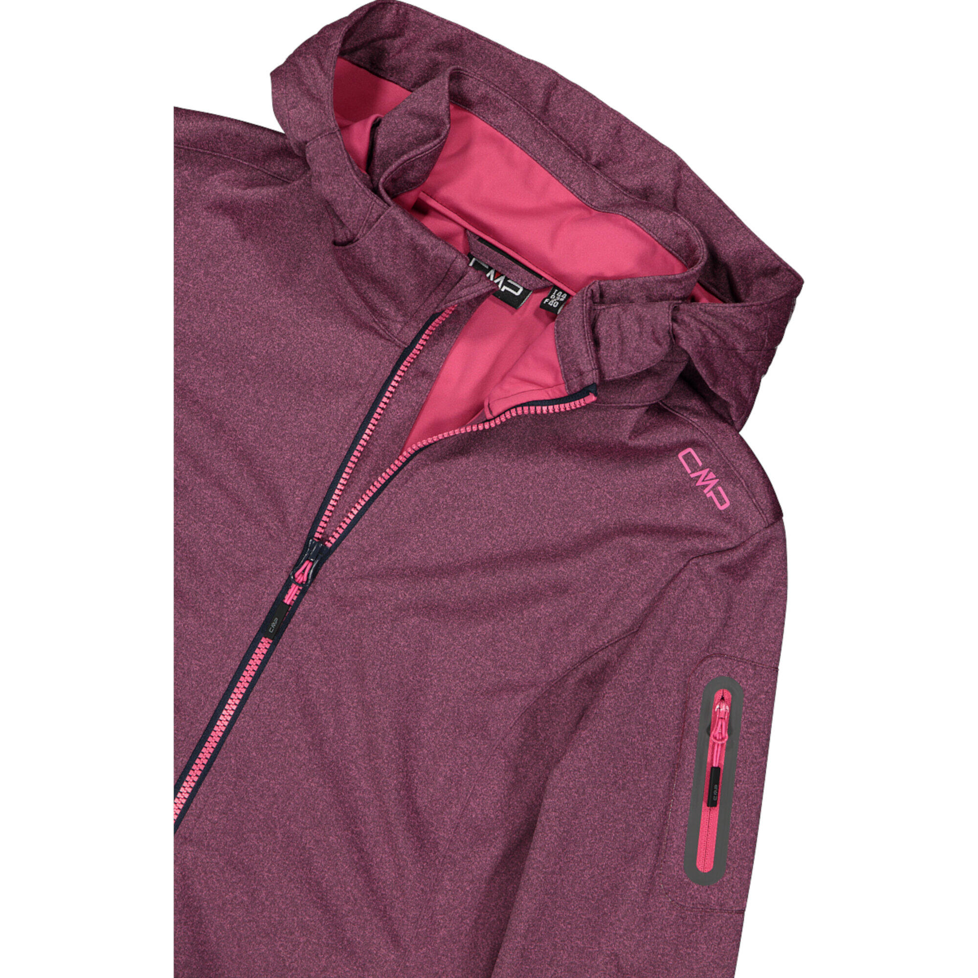 CMP Damen Softshelljacke Woman Jacket Zip Hood 39A5016M 4/11