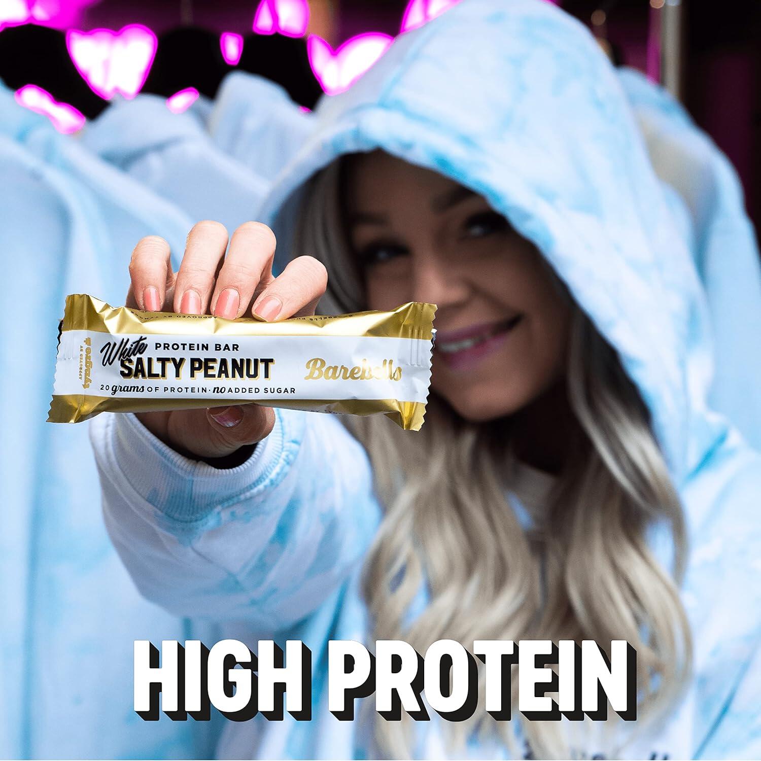 Barrita de Proteína White Salty Peanut 55g Barebells 3/4