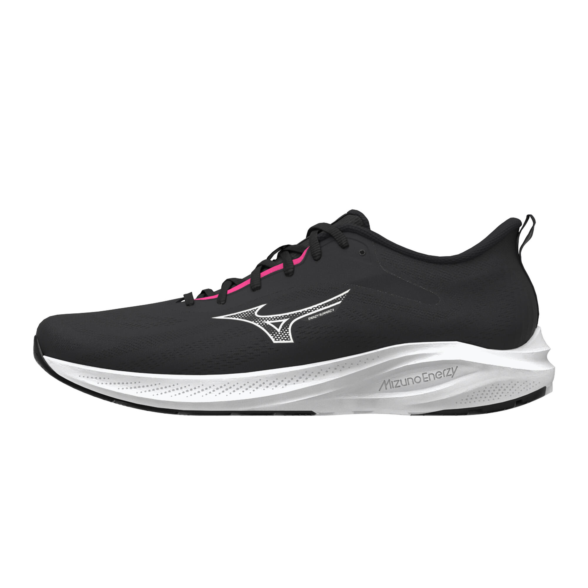 Buty do biegania damskie Mizuno Enerzy Runnerz 2 black/fuchsia purple/white 2/2