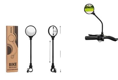 Arrow - fietsspiegels - flexibele arm - voor fiets & e-bike - 2 stuks