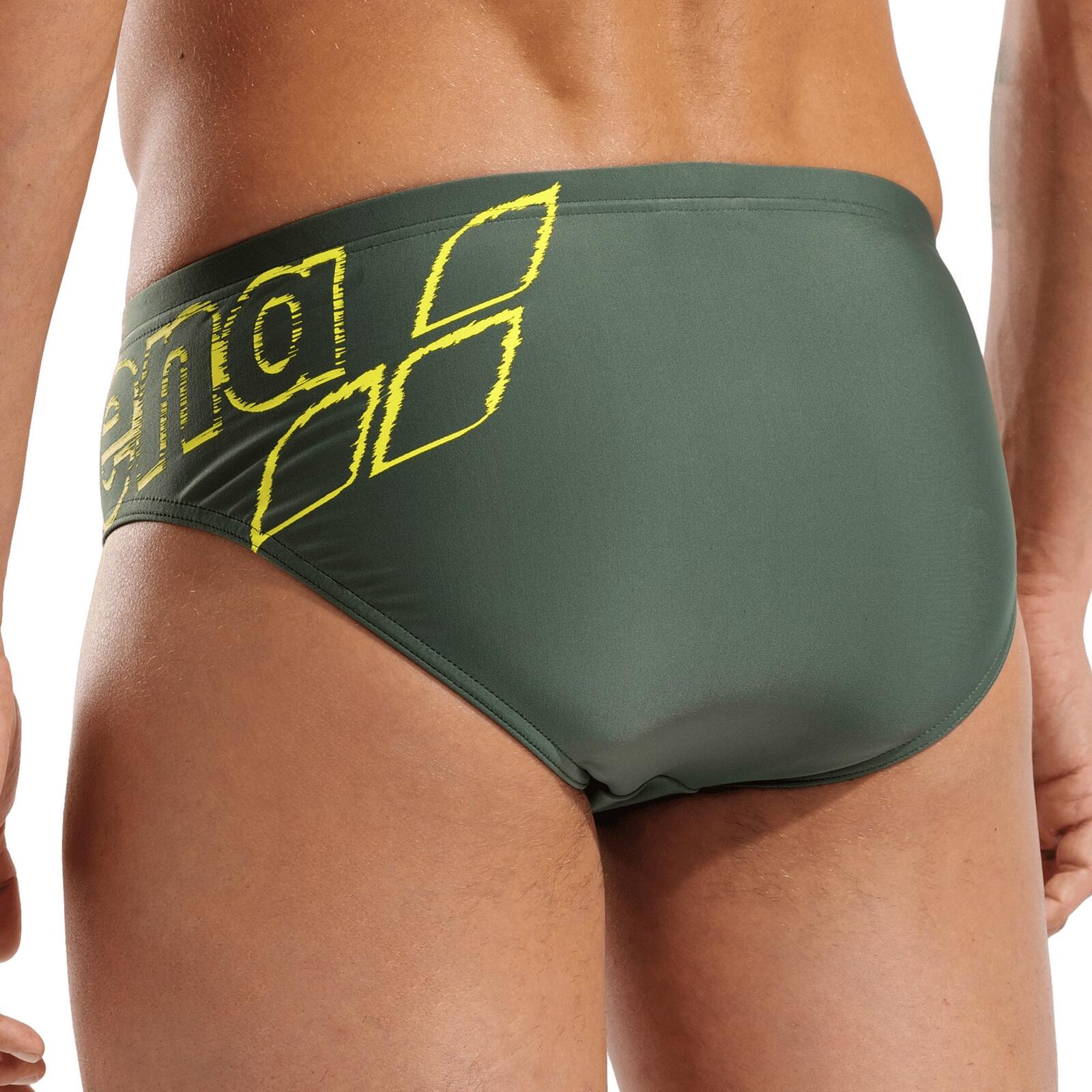 Badeslip bequem leicht schnelltrocknend Herren - Scratchy Swim Briefs 5/6