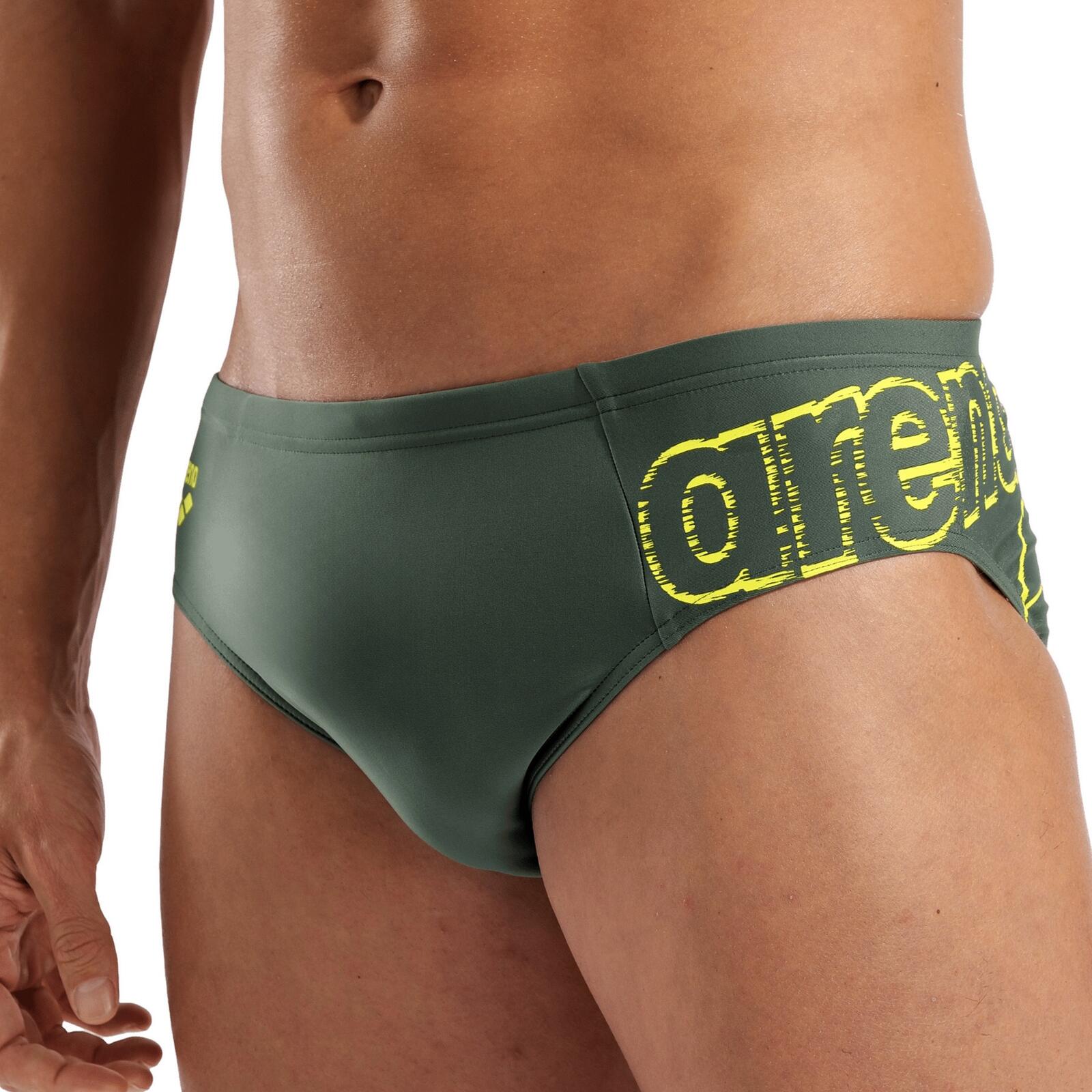 Badeslip bequem leicht schnelltrocknend Herren - Scratchy Swim Briefs 4/6