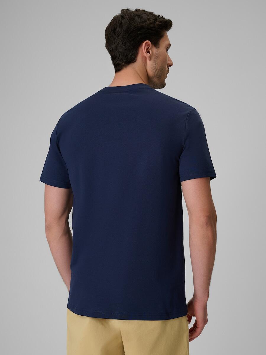 T-shirt regular z nadrukiem męski 4F 4FRSS26TTSHM3999 2/6