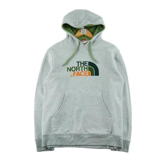 Seconde vie - Sweat à capuche Homme TNF Gris - Excellent