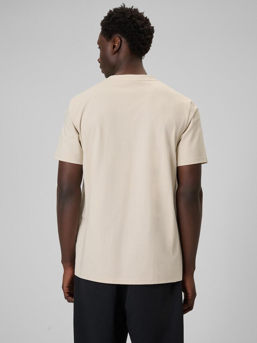 T-shirt regular gładki męski  4F 4FRSS26TTSHM3637 2/7