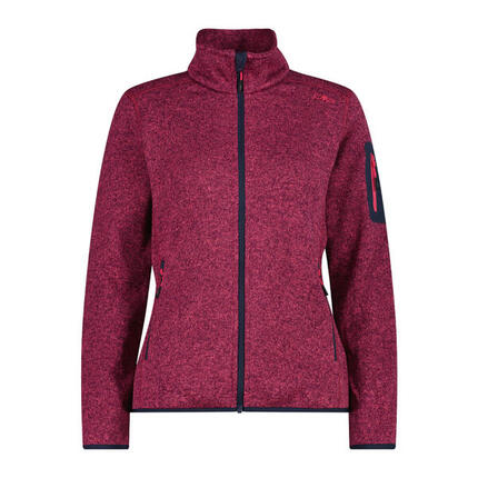 CMP Damen Jacke Knitted Melange Fleece Jacket 3H14746