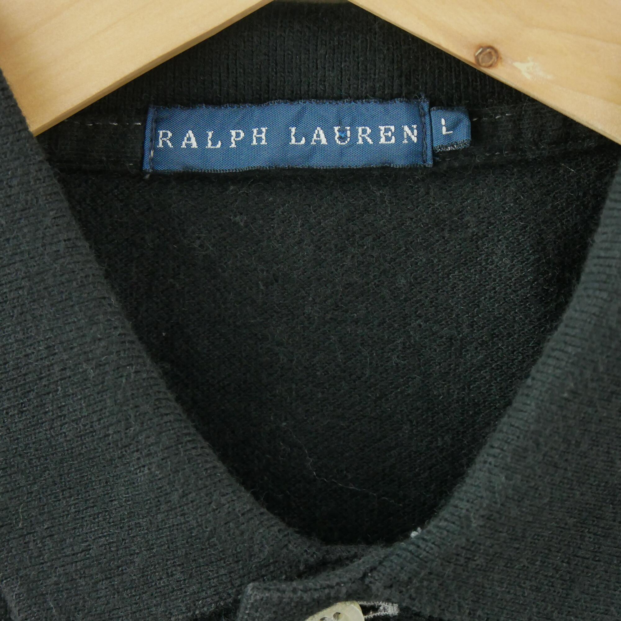 Second hand - Polo manica corta donna nero Polo Ralph Lauren - Stato eccellente 4/4