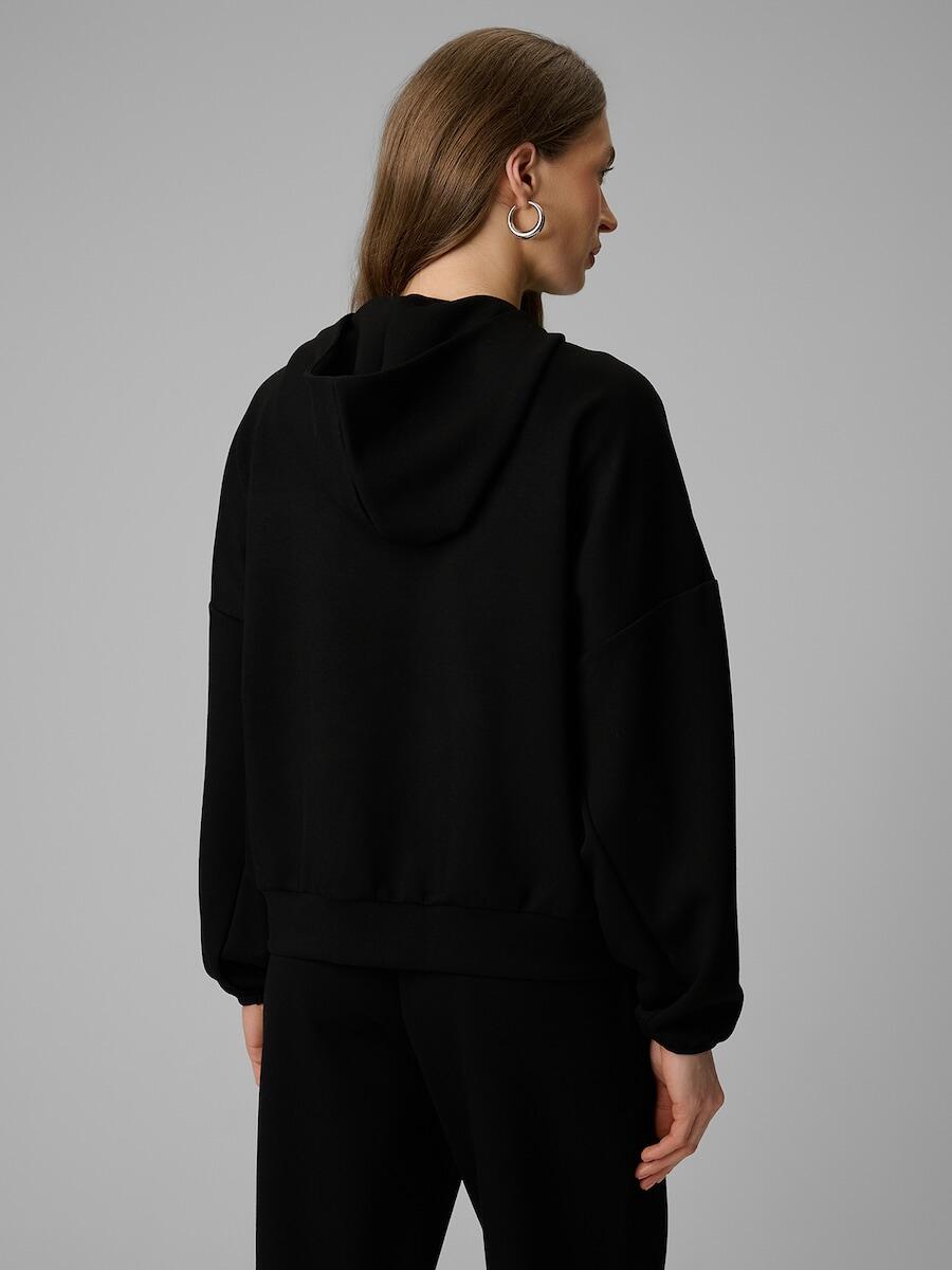 Bluza dresowa regular z kapturem damska 4F 4FRSS26TSWSF2994