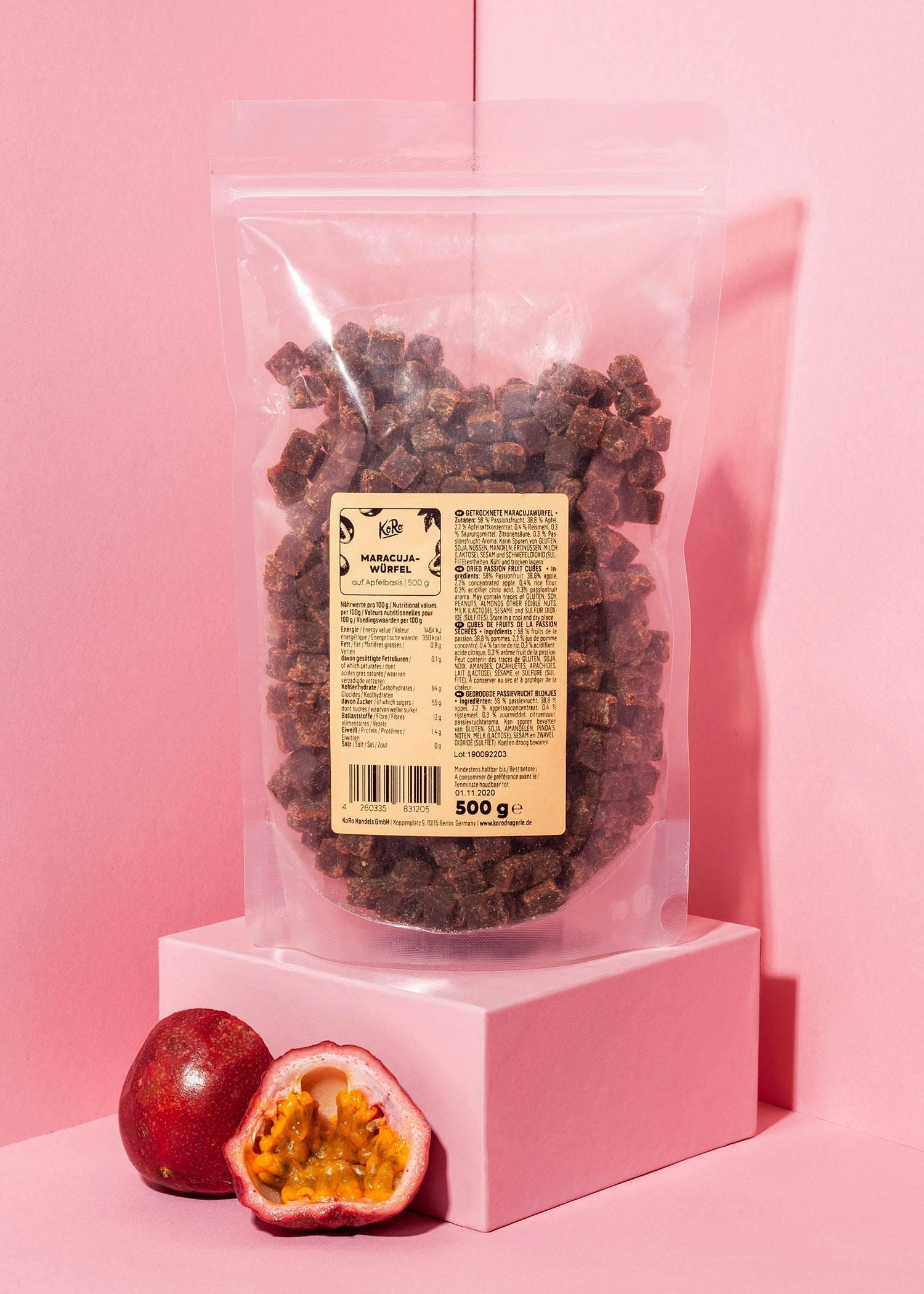 Fruits de la passion en cube 500 g 2/7