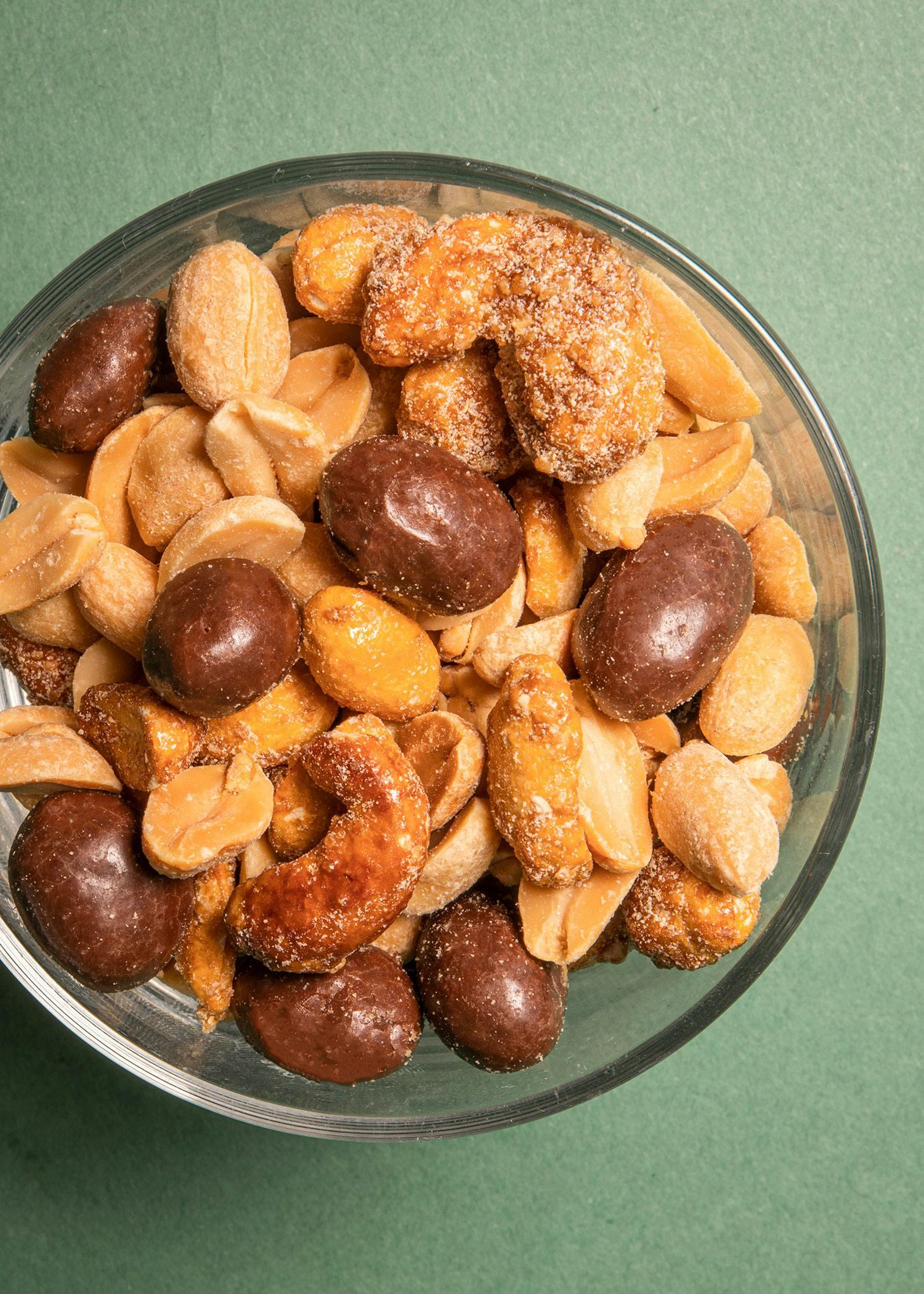 KoRo - Mélange de noix sucré et salé - 1 kg - Cacahuètes salées et chocolatées 3/6