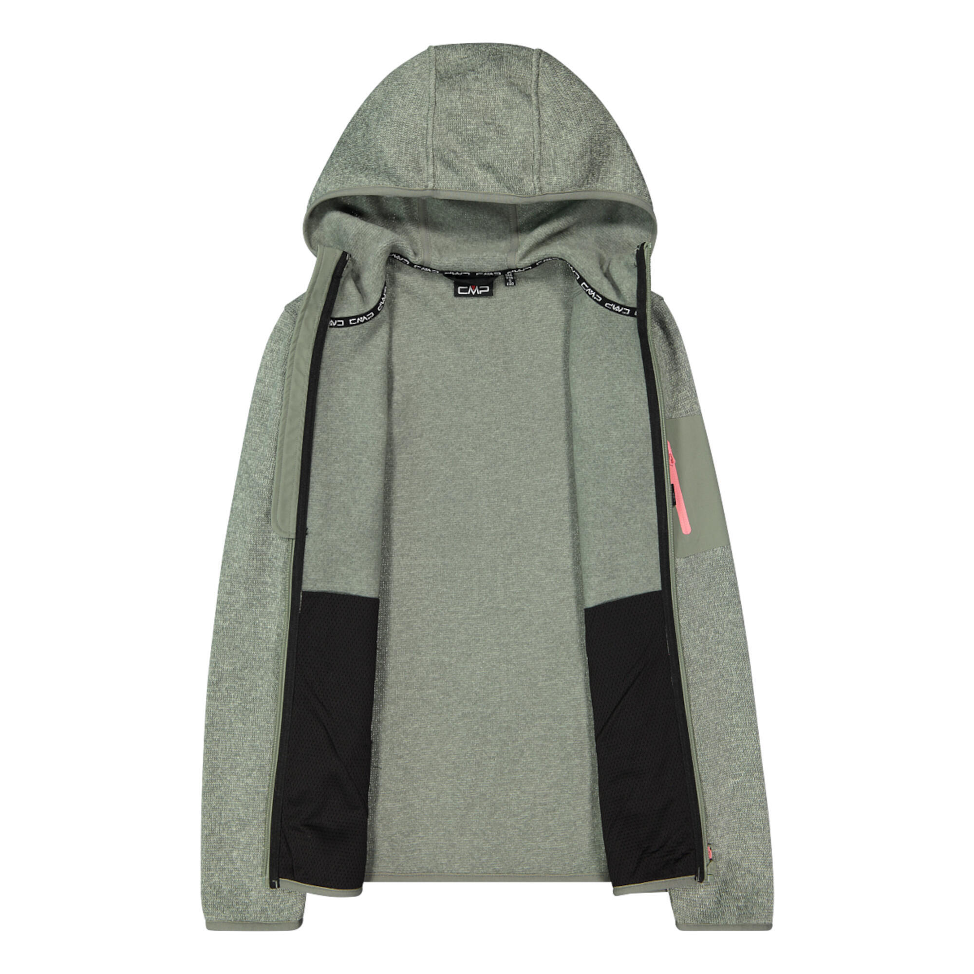 CMP Damen Jacke Knitted Melange Hoody 3H19826 4/5