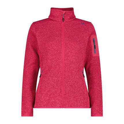 CMP Damen Jacke Knitted Melange Fleece Jacket 3H14746