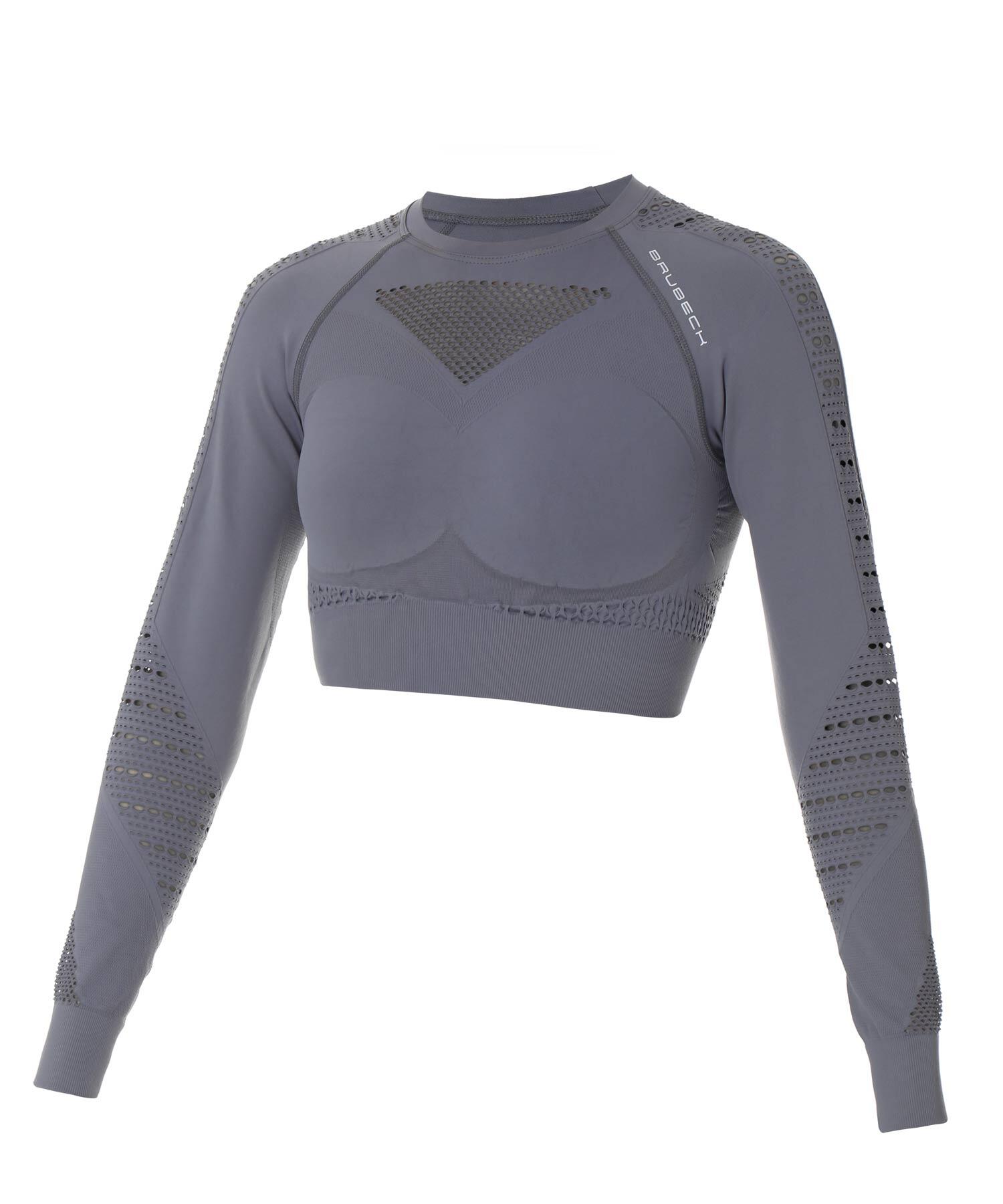 Damski Rashguard treningowy Brubeck GYM 3/4