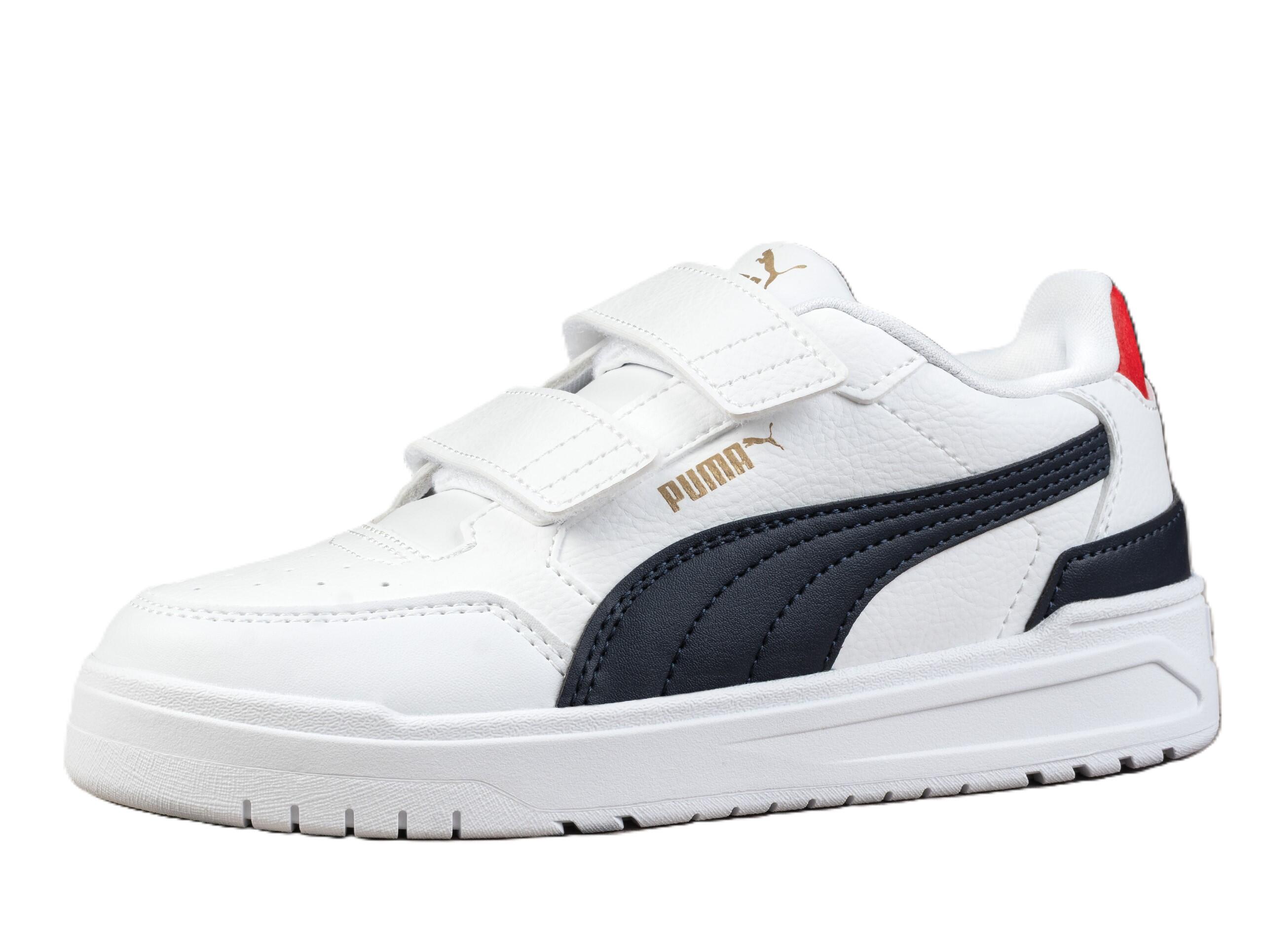 Buty dziecięce sportowe na rzep Puma SHUFFLE DOWNTOWN LO V PS 3/6