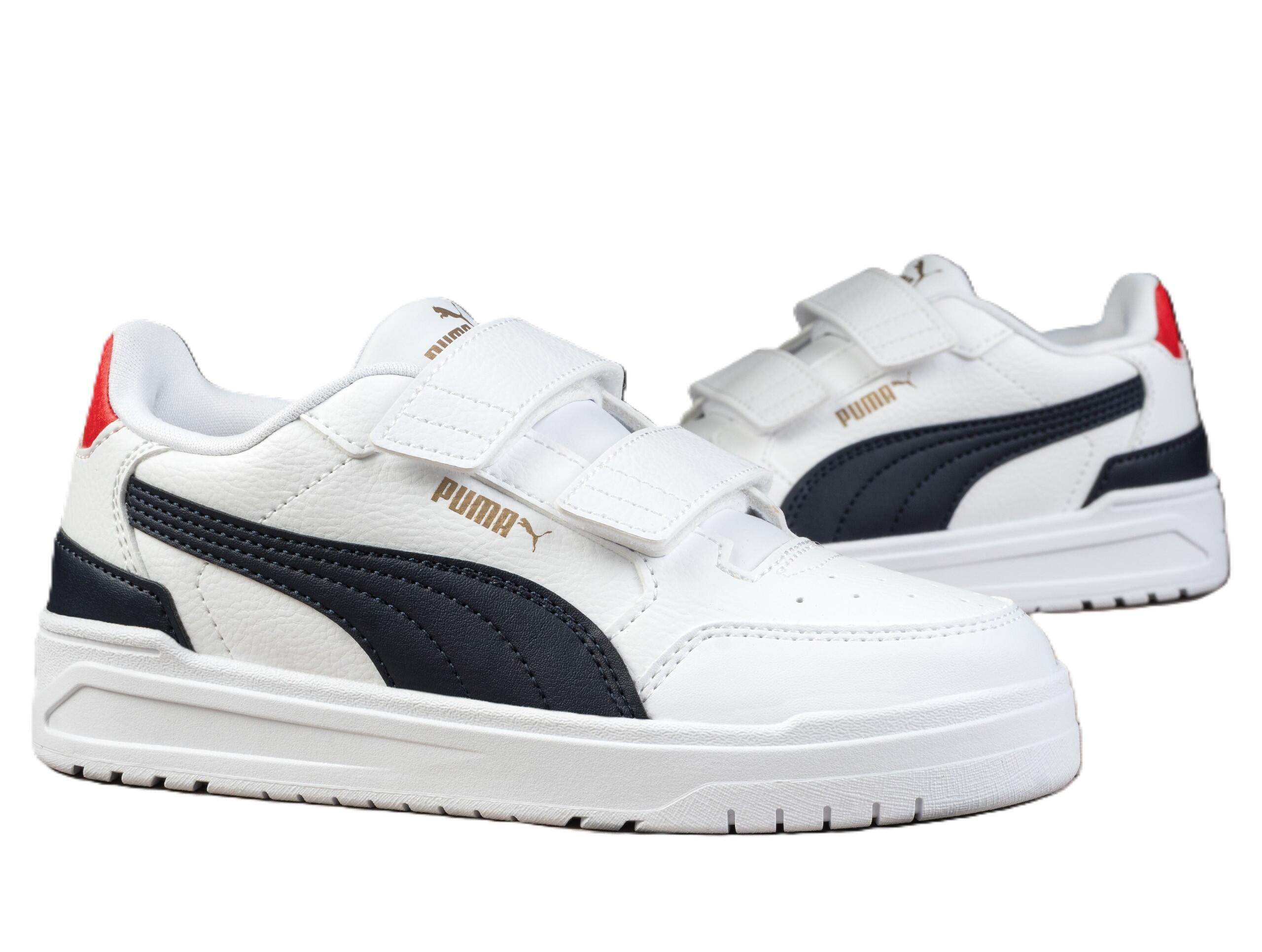 Buty dziecięce sportowe na rzep Puma SHUFFLE DOWNTOWN LO V PS 2/6