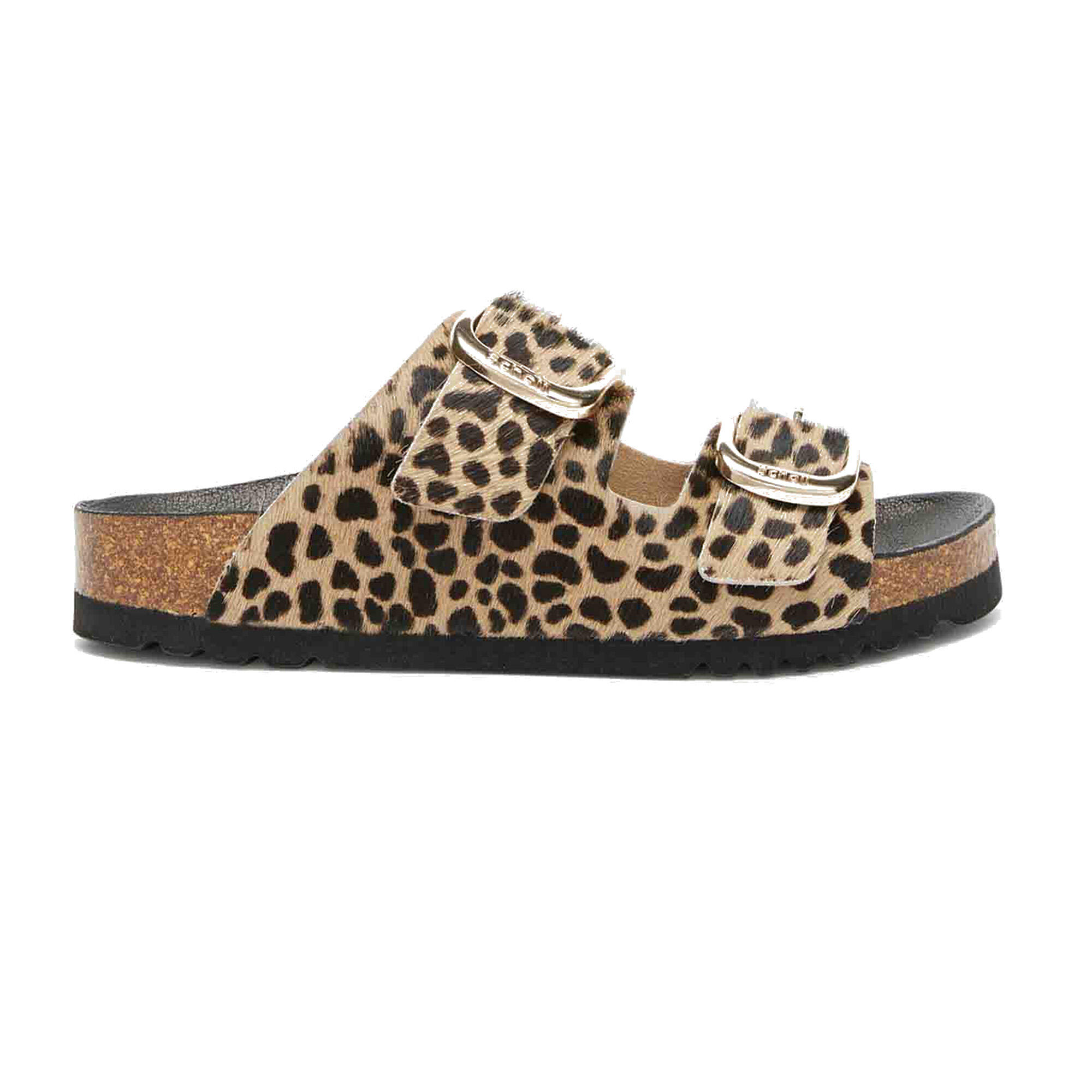 Klapki damskie Scholl Noelle Pony Leather 2/2