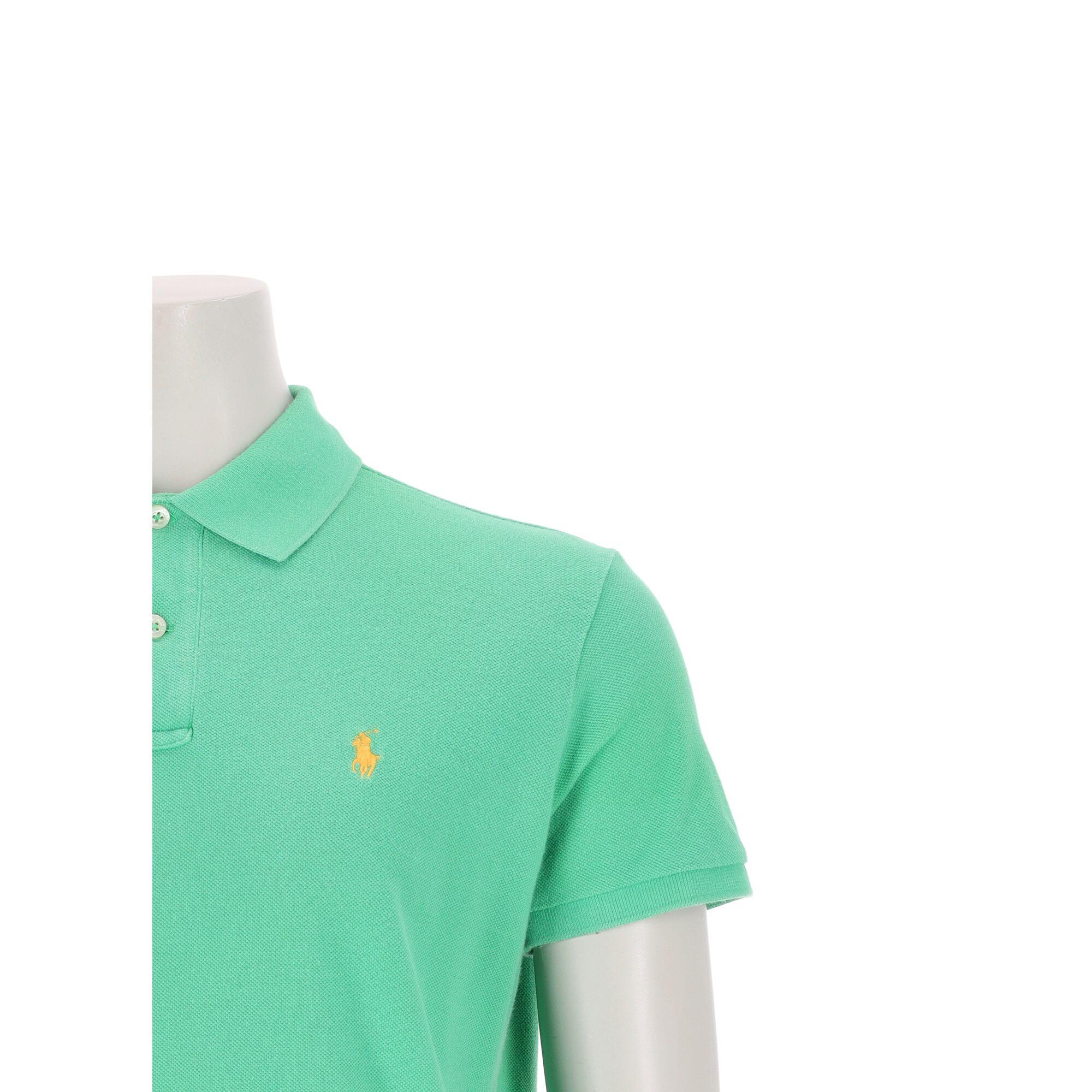 Seconde vie - Polo manches courtes Femme  Vert - Très bon état 6/7