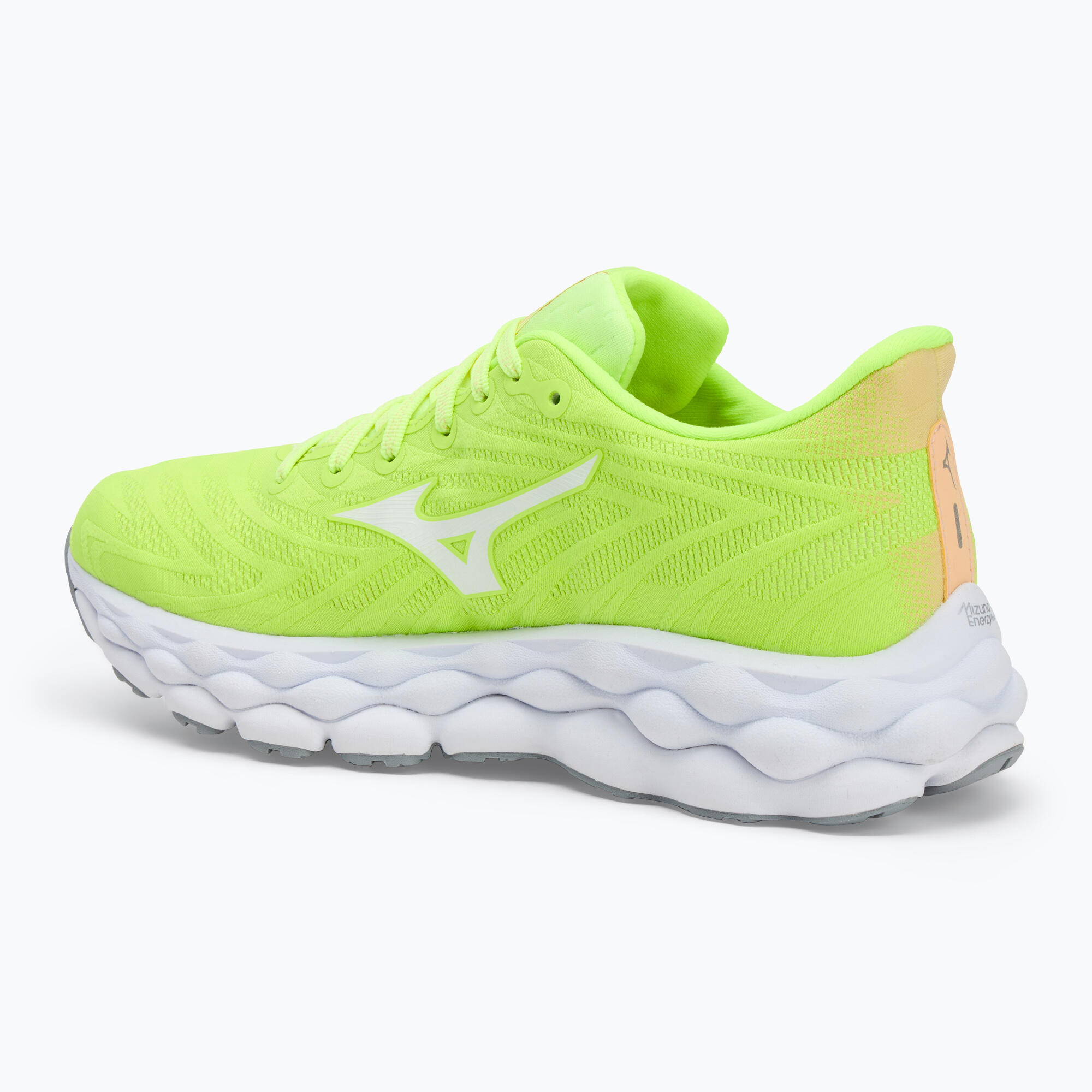Buty do biegania damskie Mizuno Wave Sky 8 mizuno neo lime/white/pristine 3/7