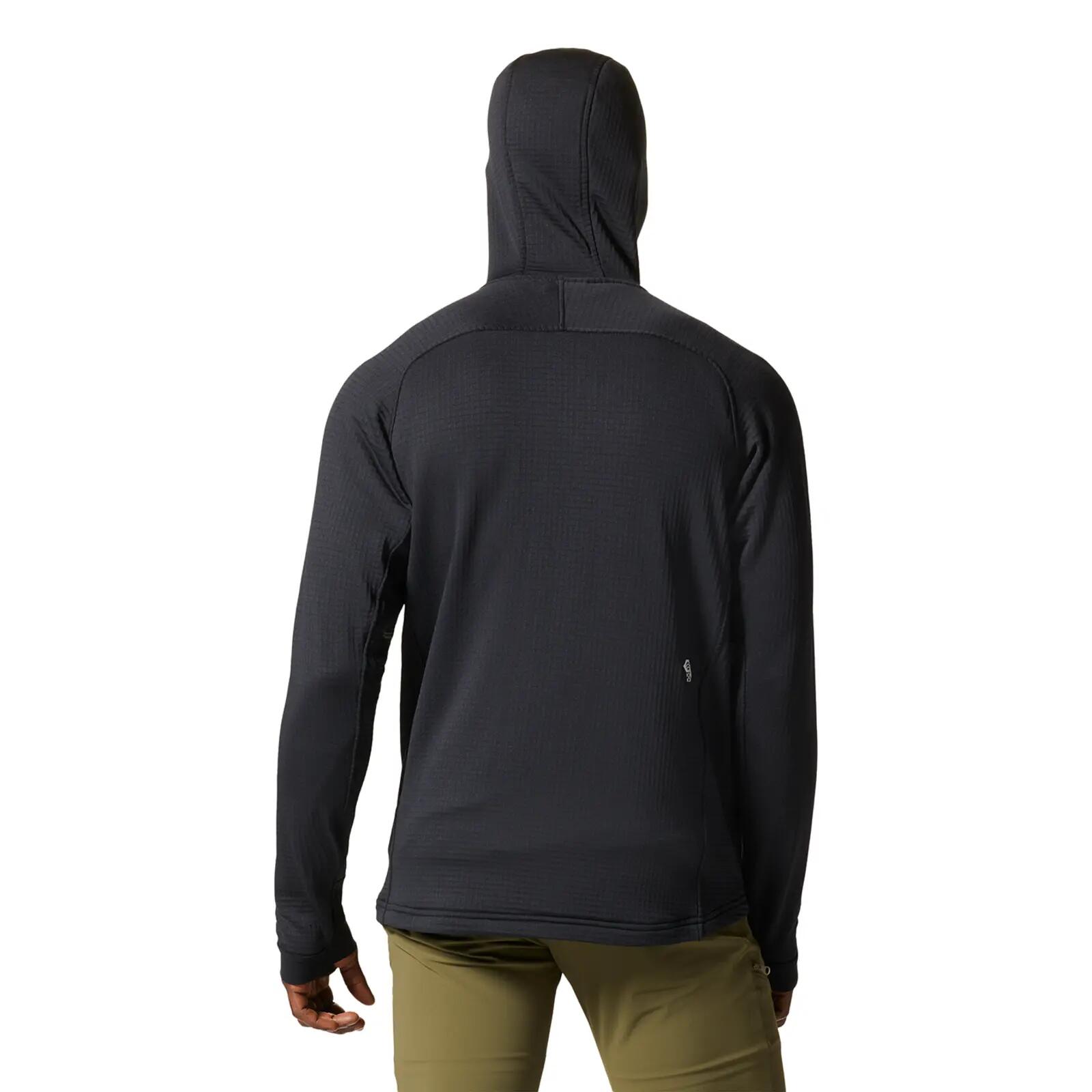 Polartec® Power Grid™ Full Zip Hoodie Men's Leisure M - slate grey
