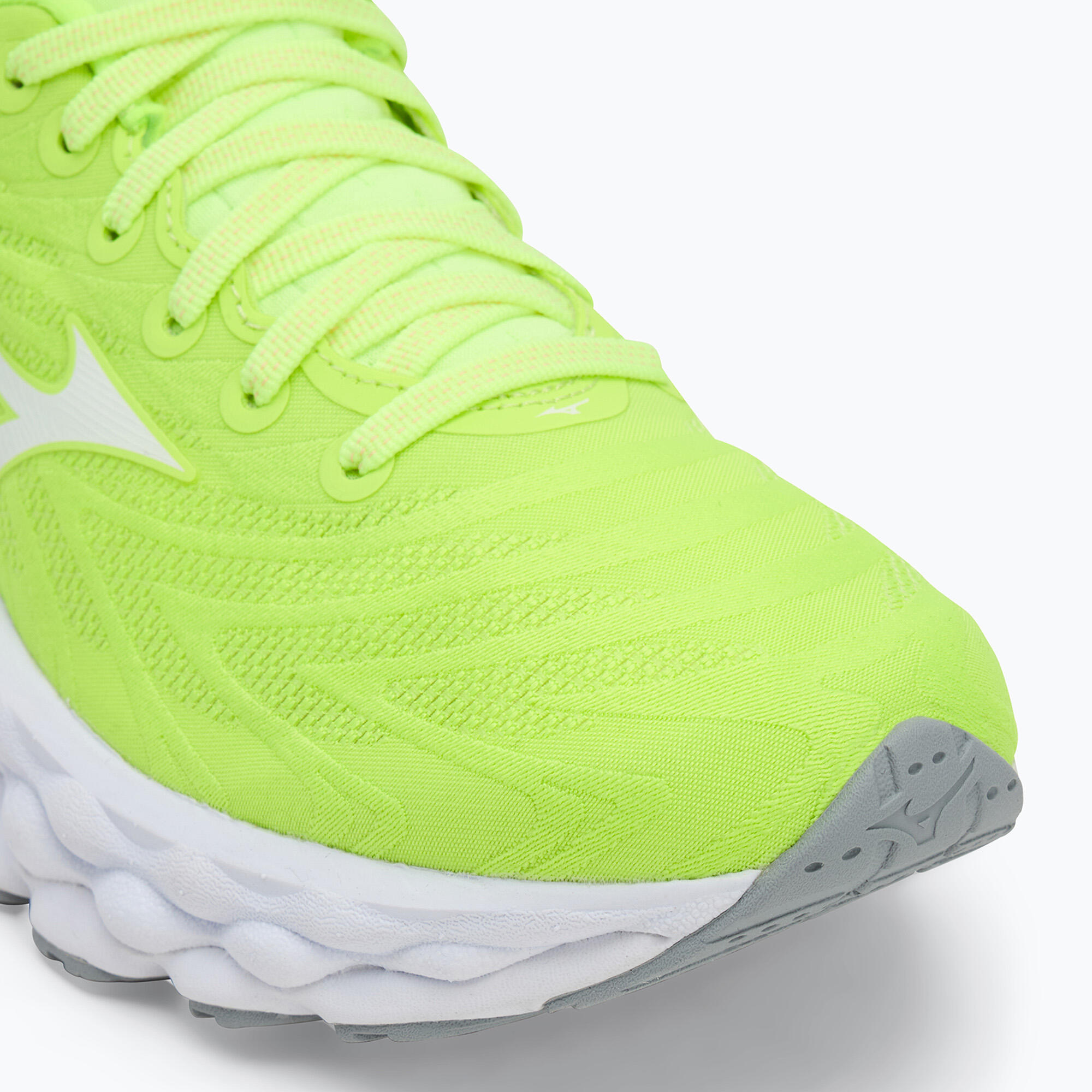 Buty do biegania damskie Mizuno Wave Sky 8 mizuno neo lime/white/pristine 7/7
