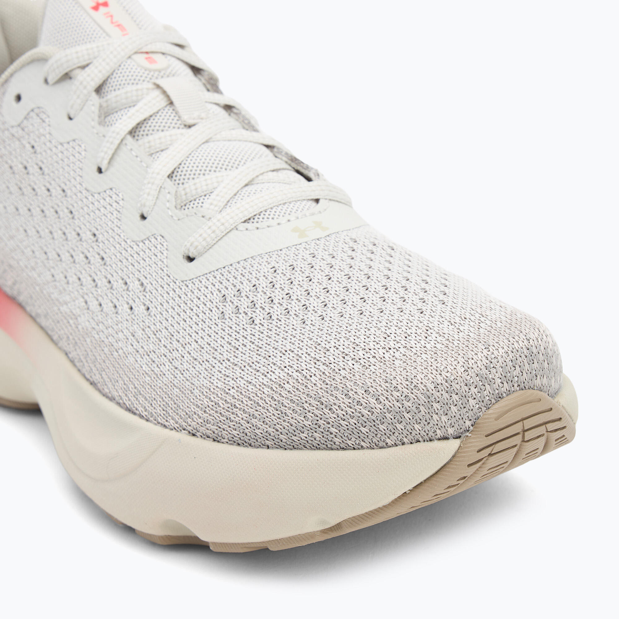 Buty do biegania męskie Under Armour Infinite summit white/khaki base/racer red 7/7