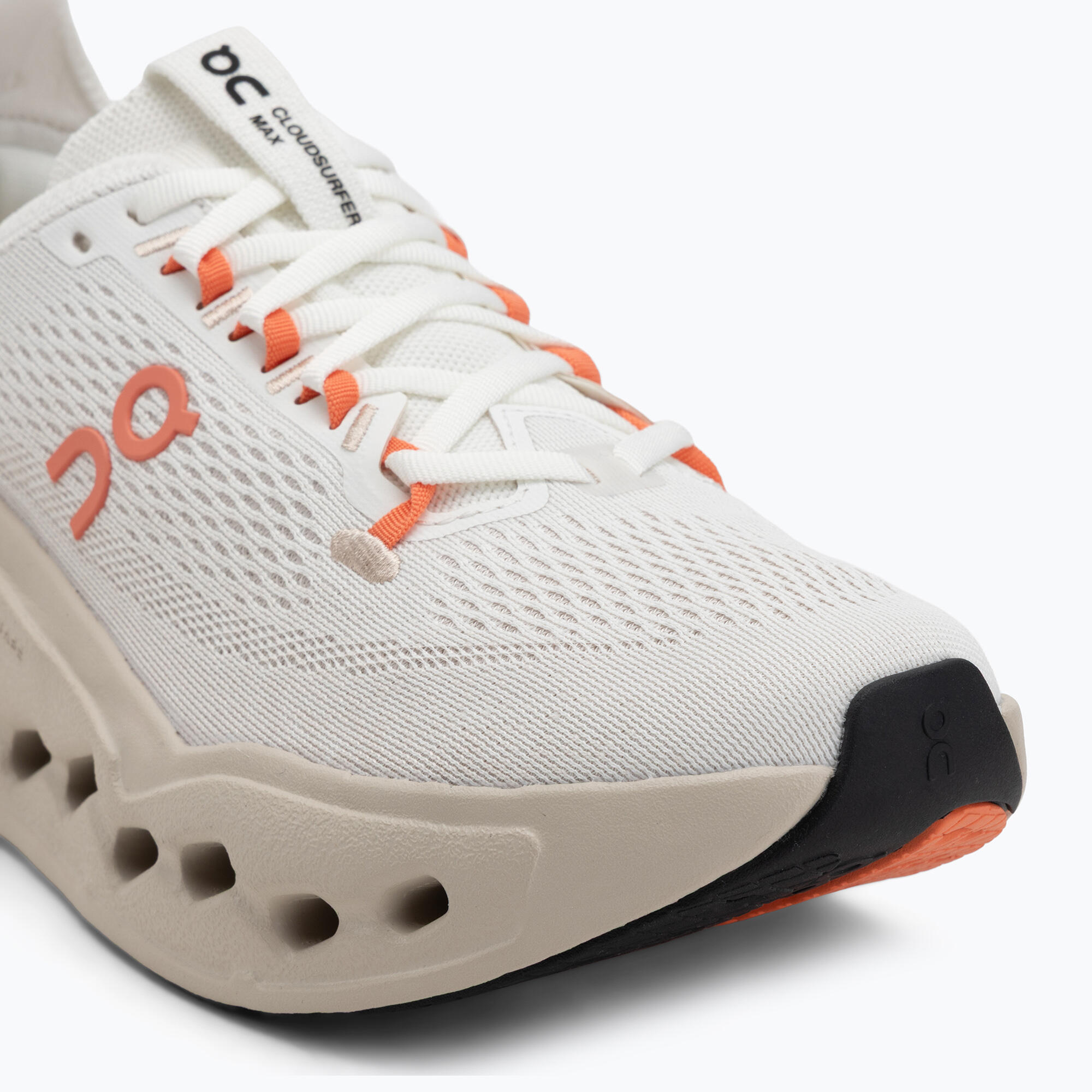 Buty do biegania damskie On Cloudsurfer Max ivory/salmon 7/7
