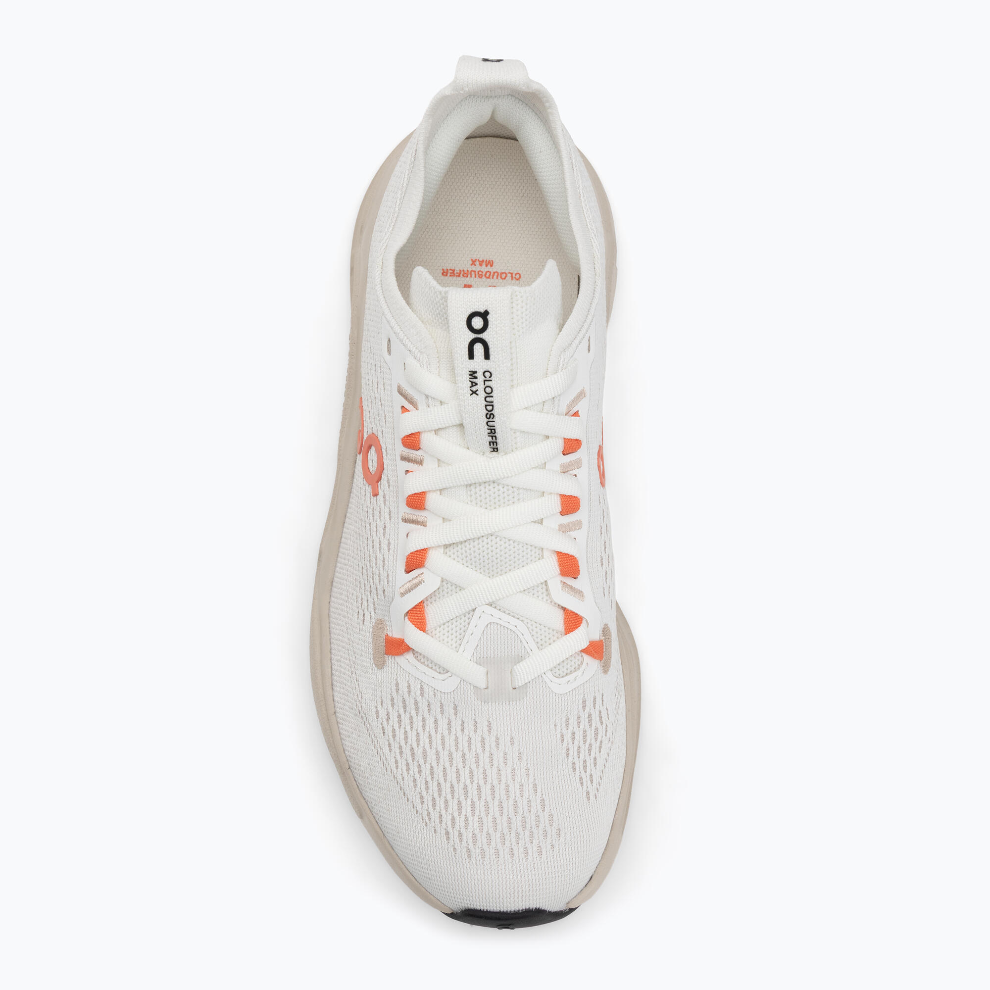 Buty do biegania damskie On Cloudsurfer Max ivory/salmon 5/7