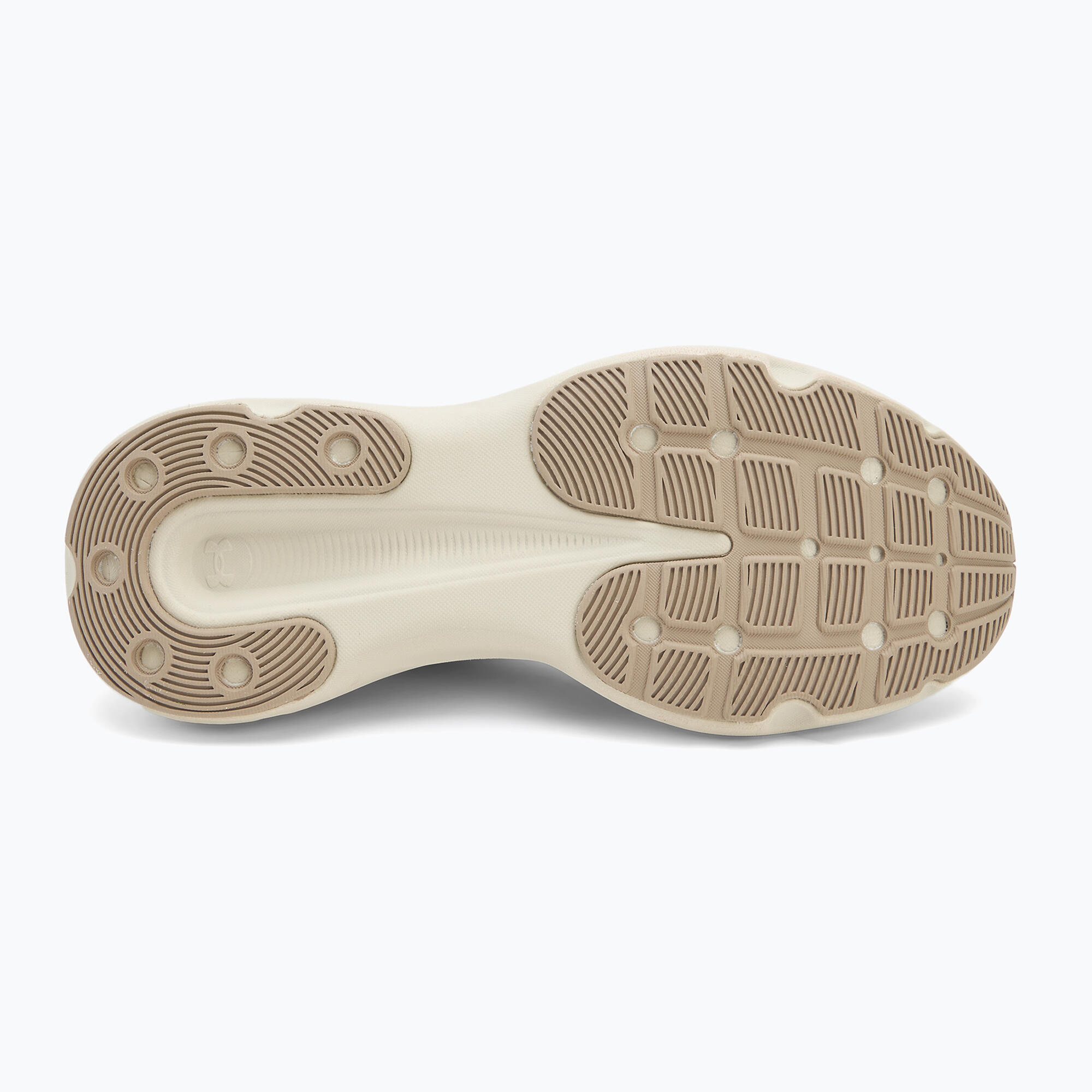 Buty do biegania męskie Under Armour Infinite summit white/khaki base/racer red 4/7