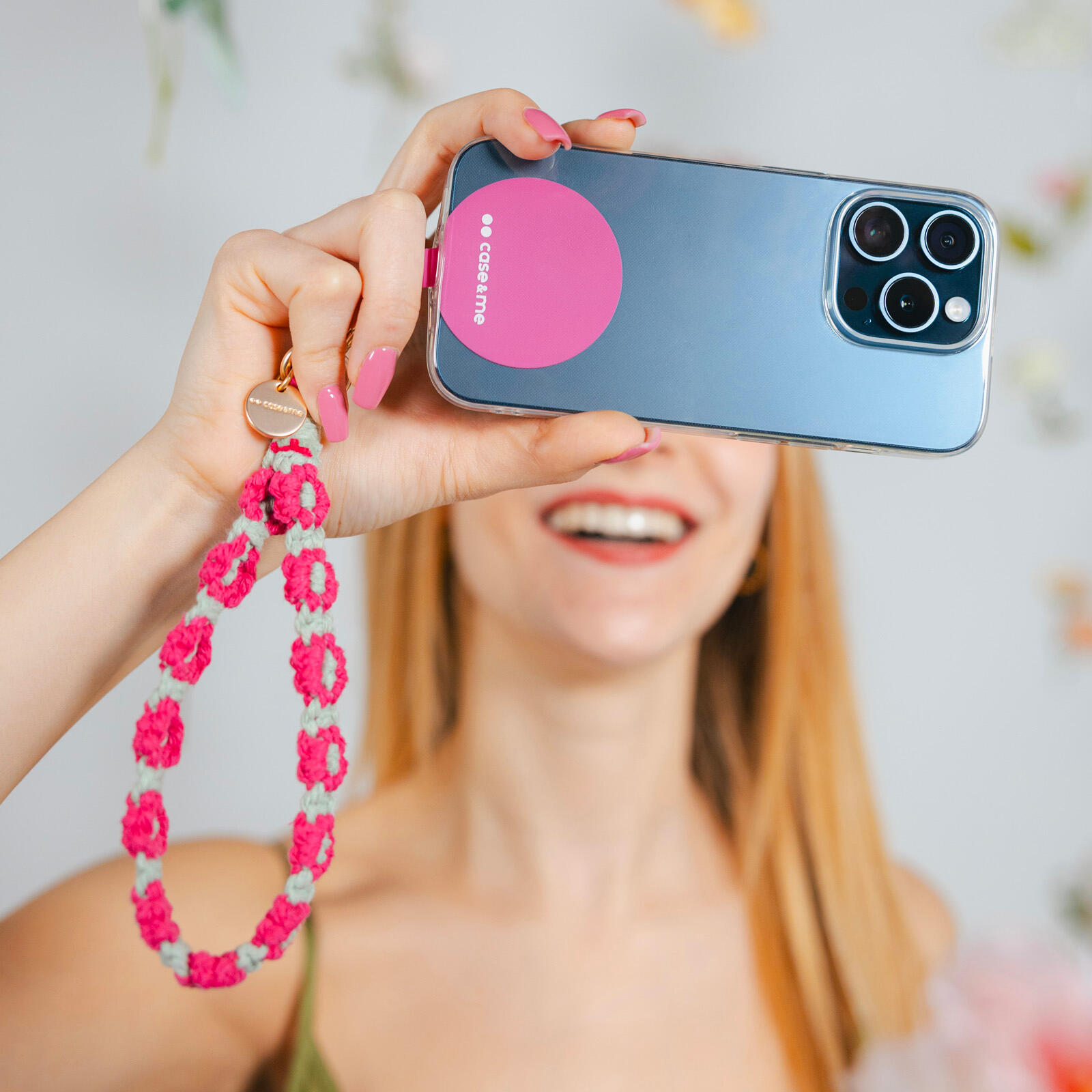 Coco - Bracelet à fleurs pour smartphone 3/7
