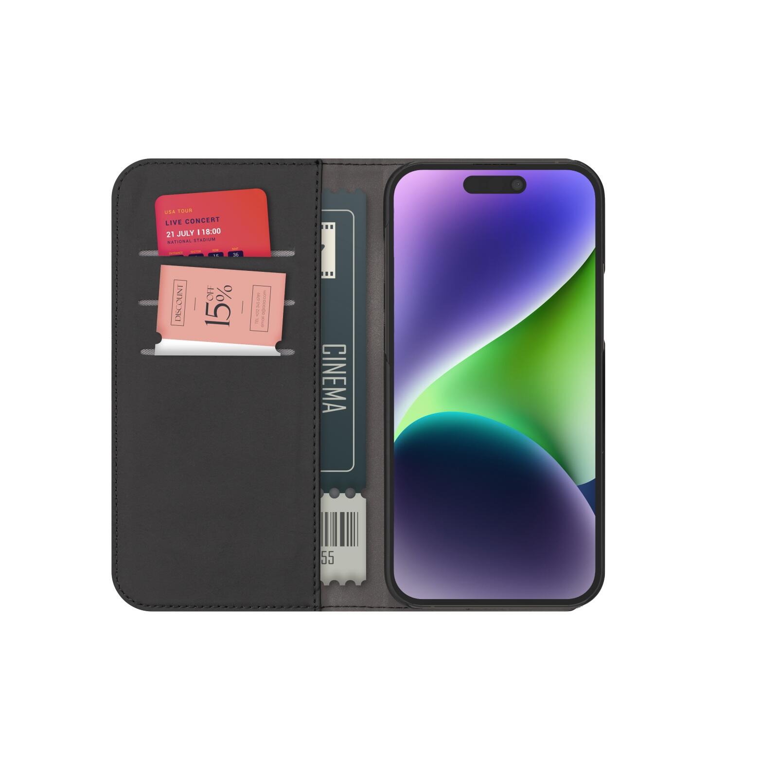 Custodia Wallet Detachable per iPhone 15 Plus 2/3