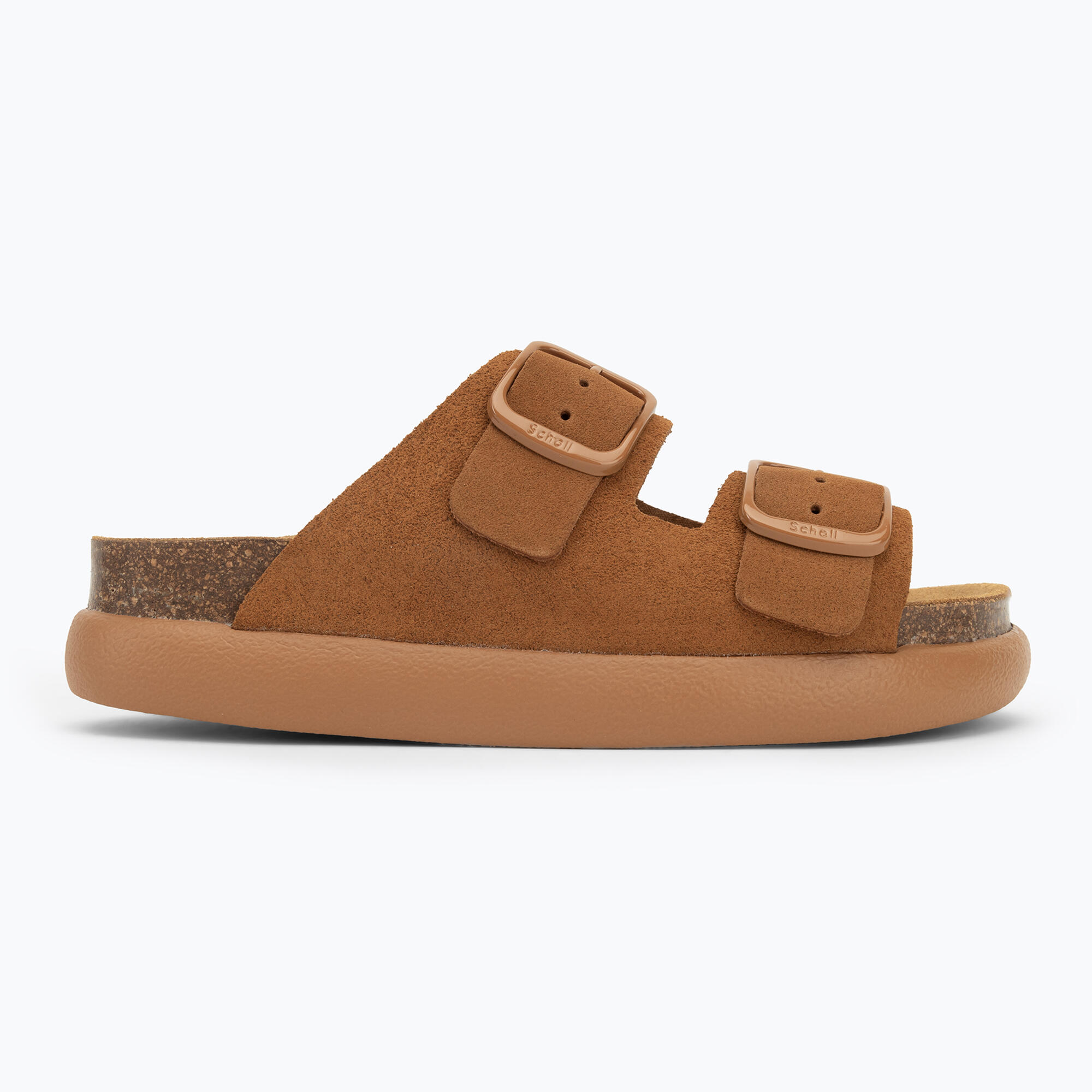 Klapki damskie Scholl Noelle Chunky Suede 2/7