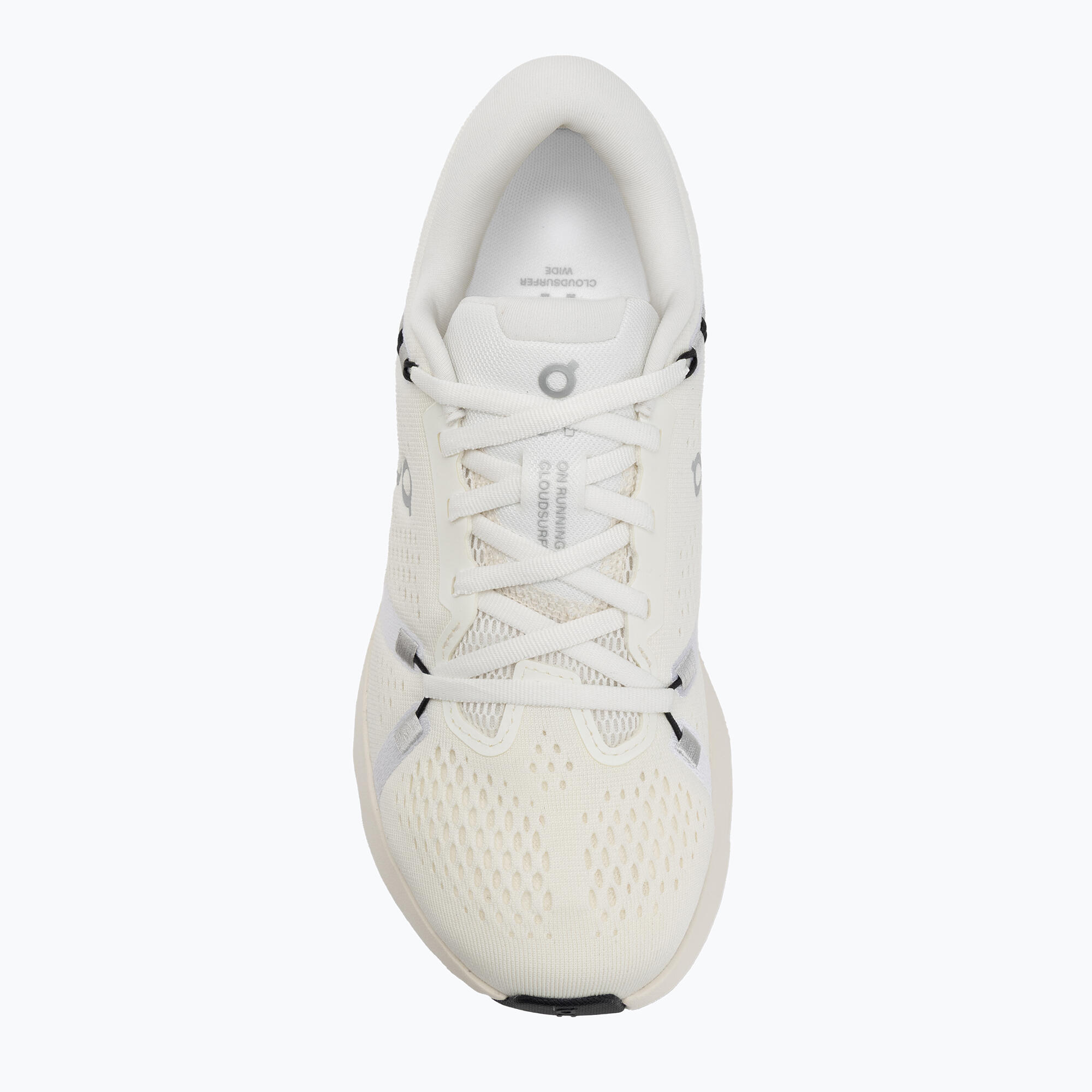 Buty do biegania damskie On Cloudsurfer 2 Wide ivory/ivory 5/7