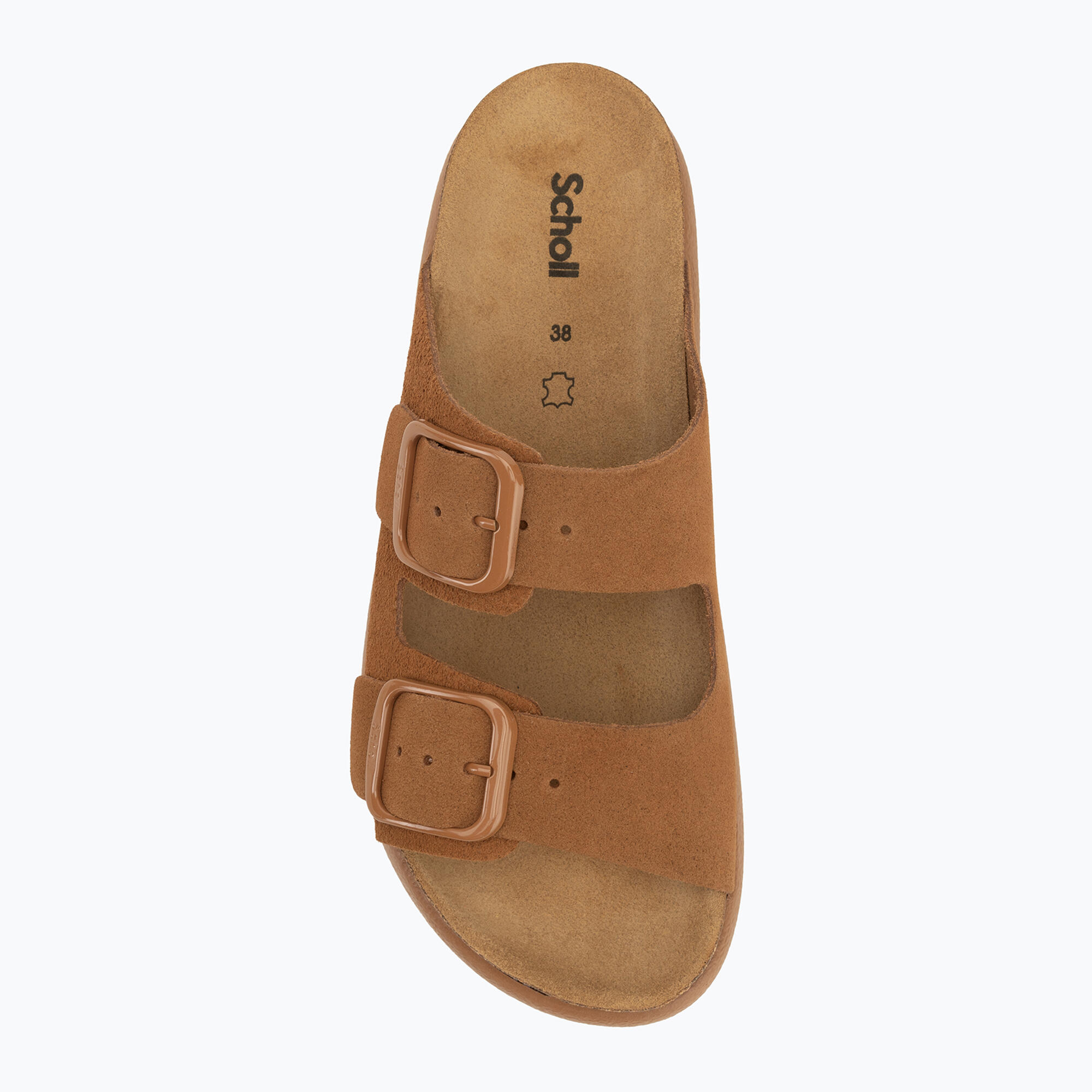 Klapki damskie Scholl Noelle Chunky Suede 5/7