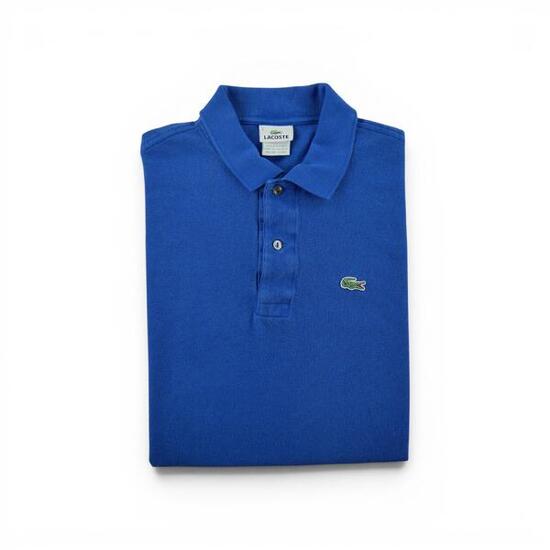 Refurbished - Lacoste Herren Kurzarm-Poloshirt Blau - In gutem Zustand