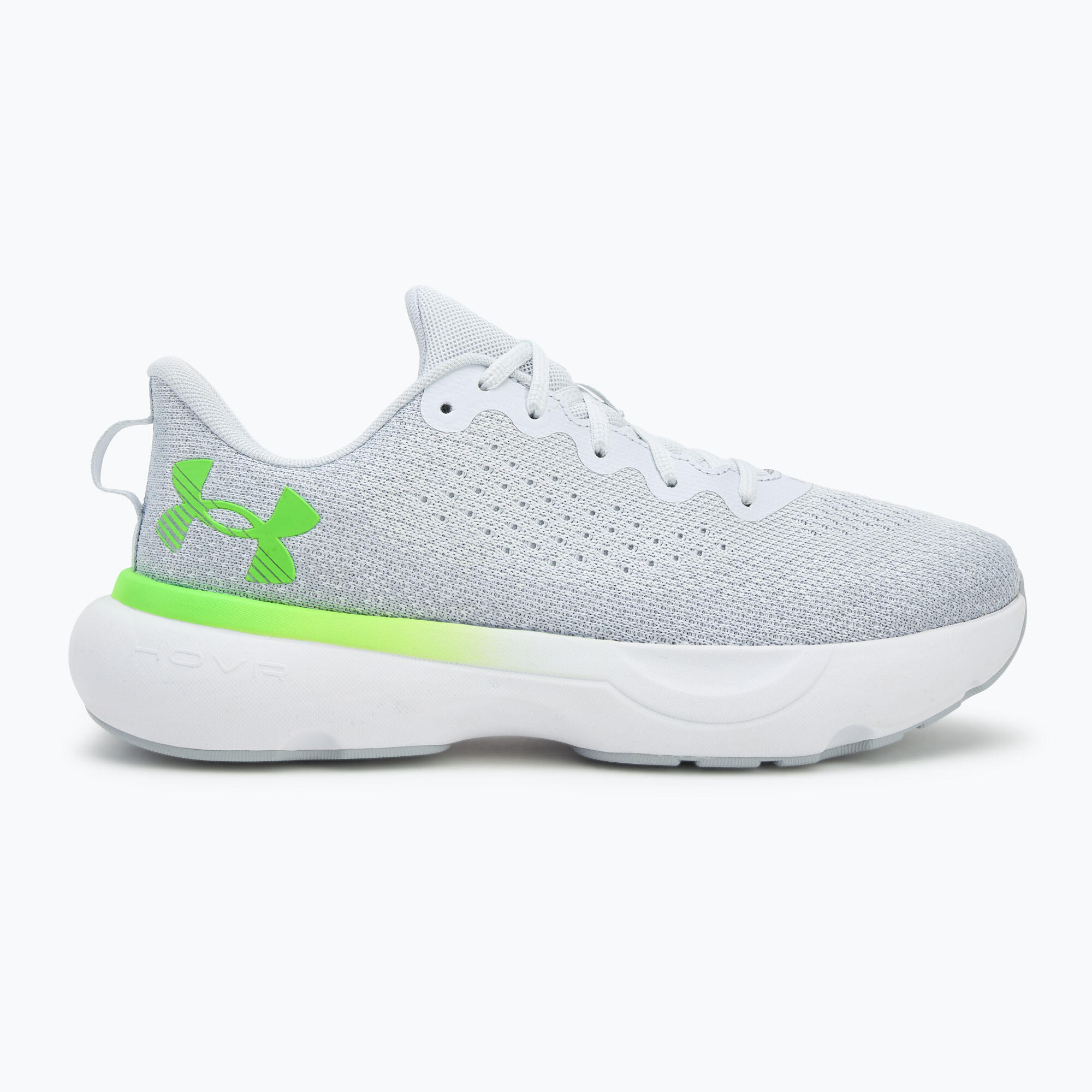 Buty do biegania męskie Under Armour Infinite distant gray/halo gray/hyper green 2/7