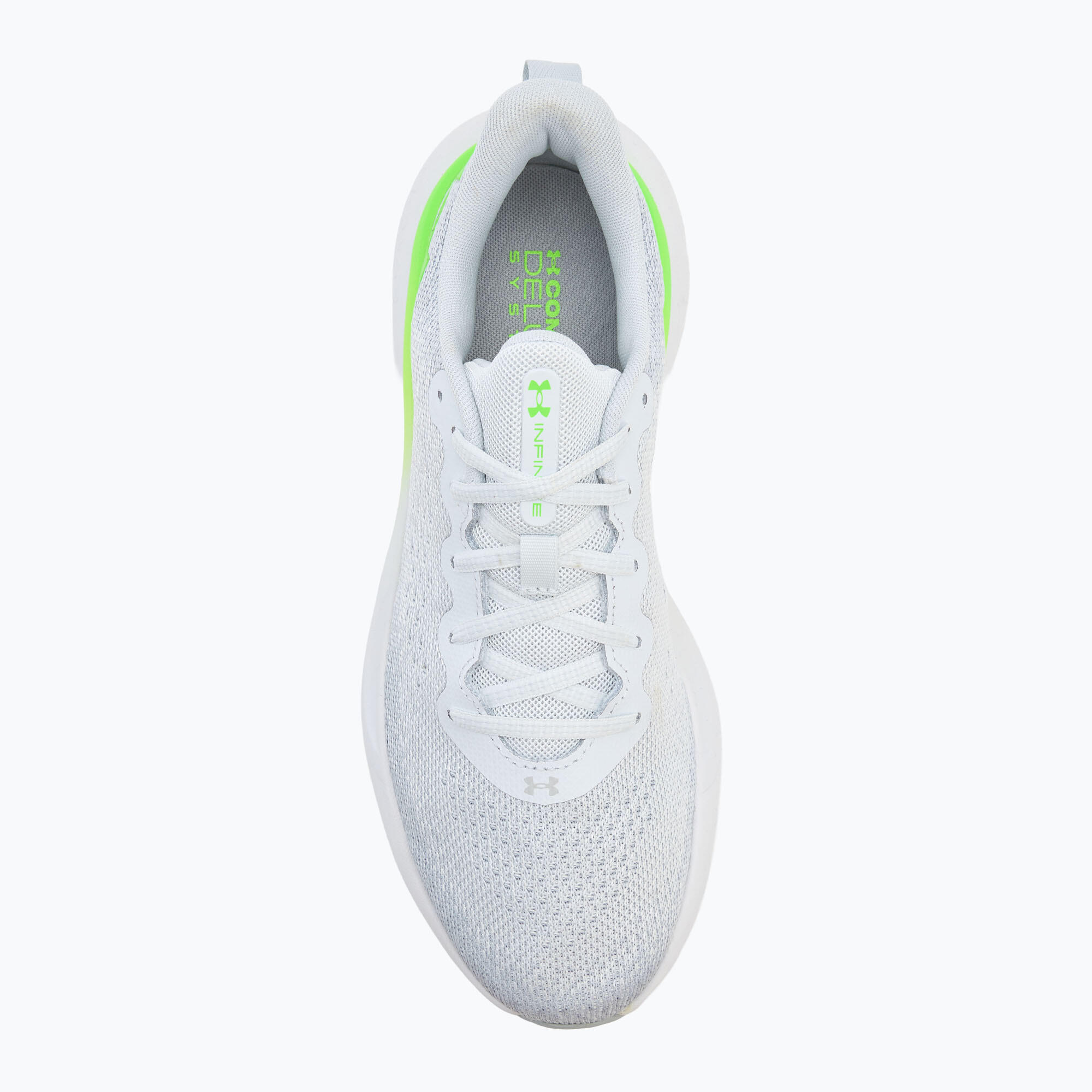 Buty do biegania męskie Under Armour Infinite distant gray/halo gray/hyper green 5/7