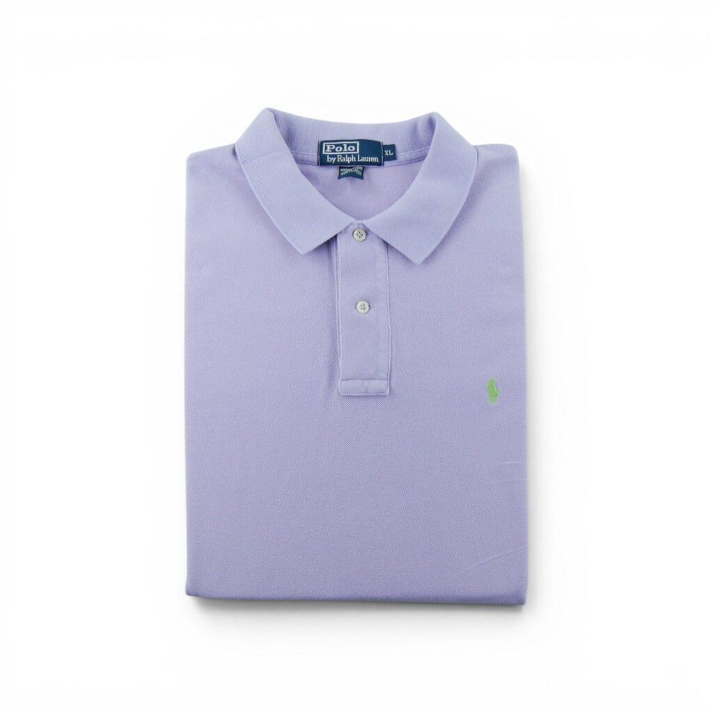 Second life - Polo Ralph Lauren Men's Short Sleeve Shirt Purple - Good