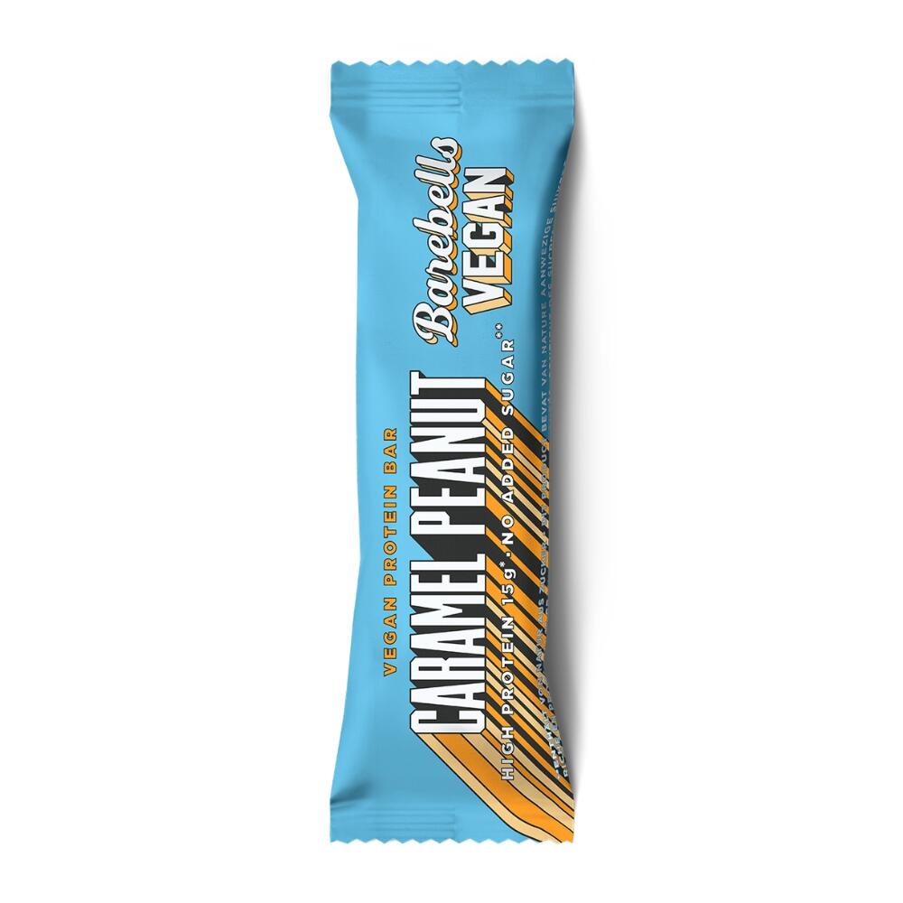Barritas de Proteína Veganas Sabor Caramel Peanut (12x55g) Barebells 2/4