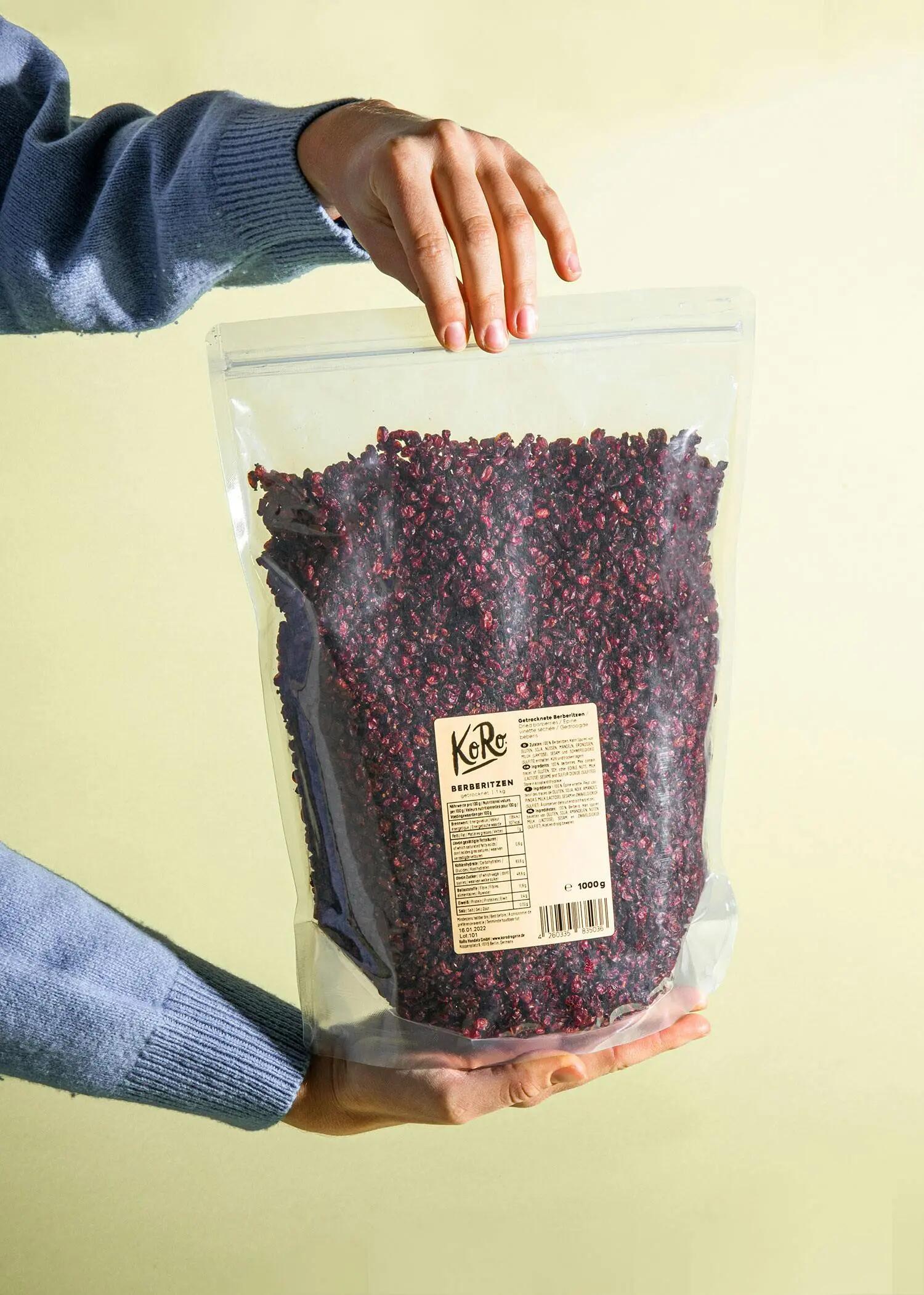 Epine-vinette (berbéris) sans additif 1 kg 6/6