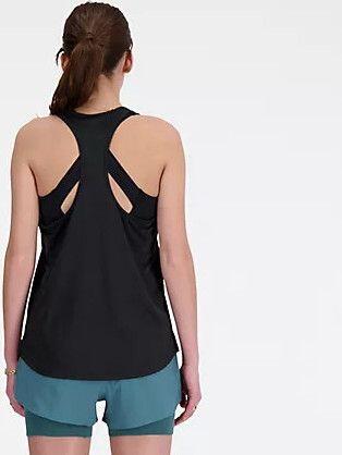 Women's New Balance Athletics Tank Black 2/7